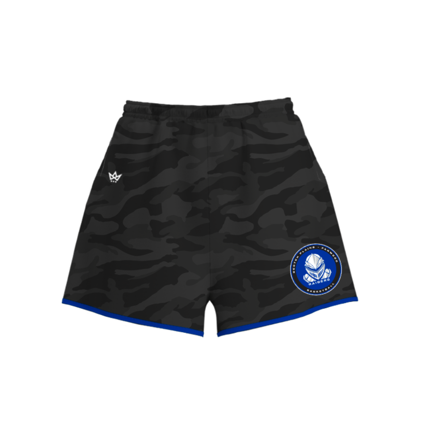 SPF BASKETBALL WOMEN'S SUB ASCENSION SHORTS [BLACK CAMO]