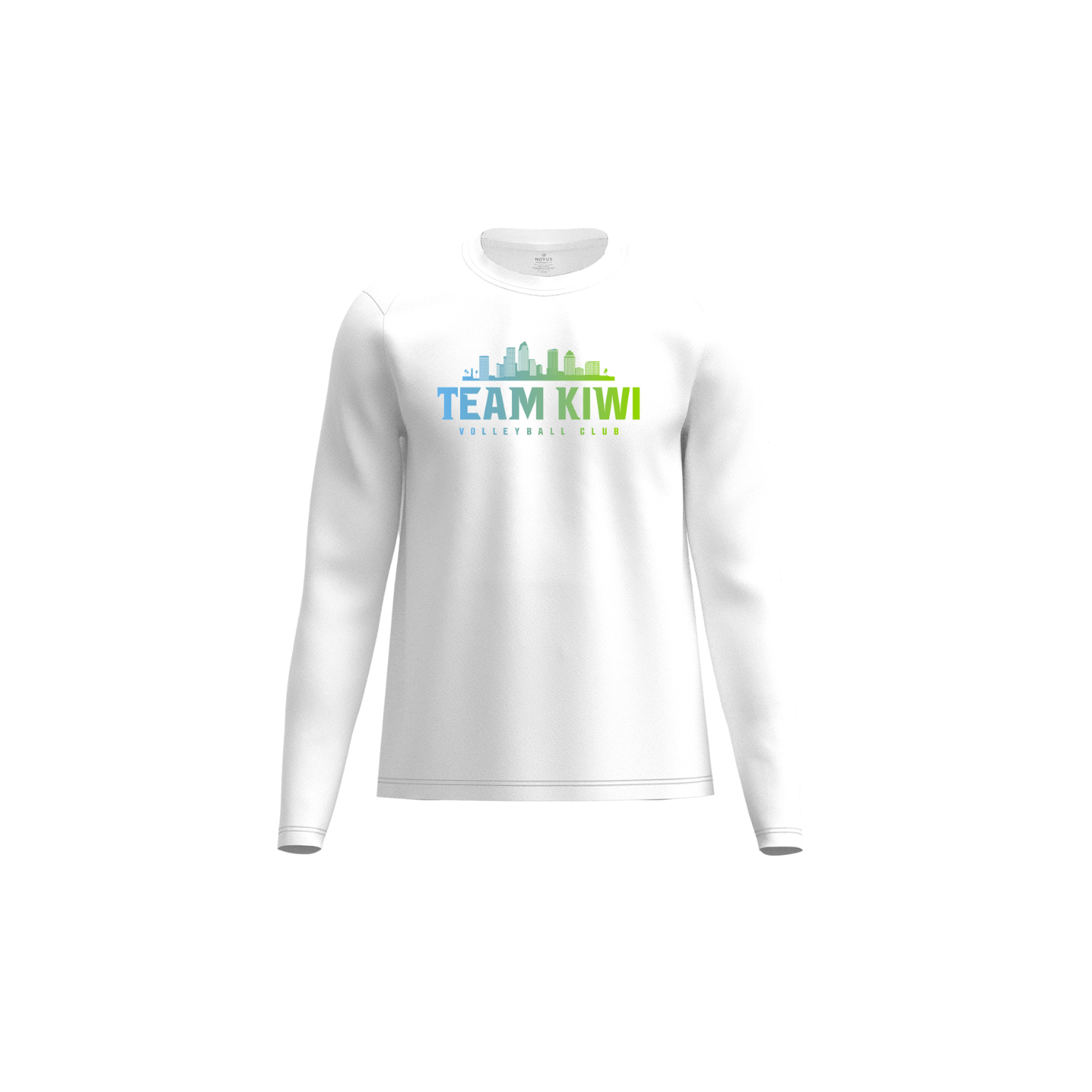 TEAM KIWI '26 PERFORMANCE LS - WHITE