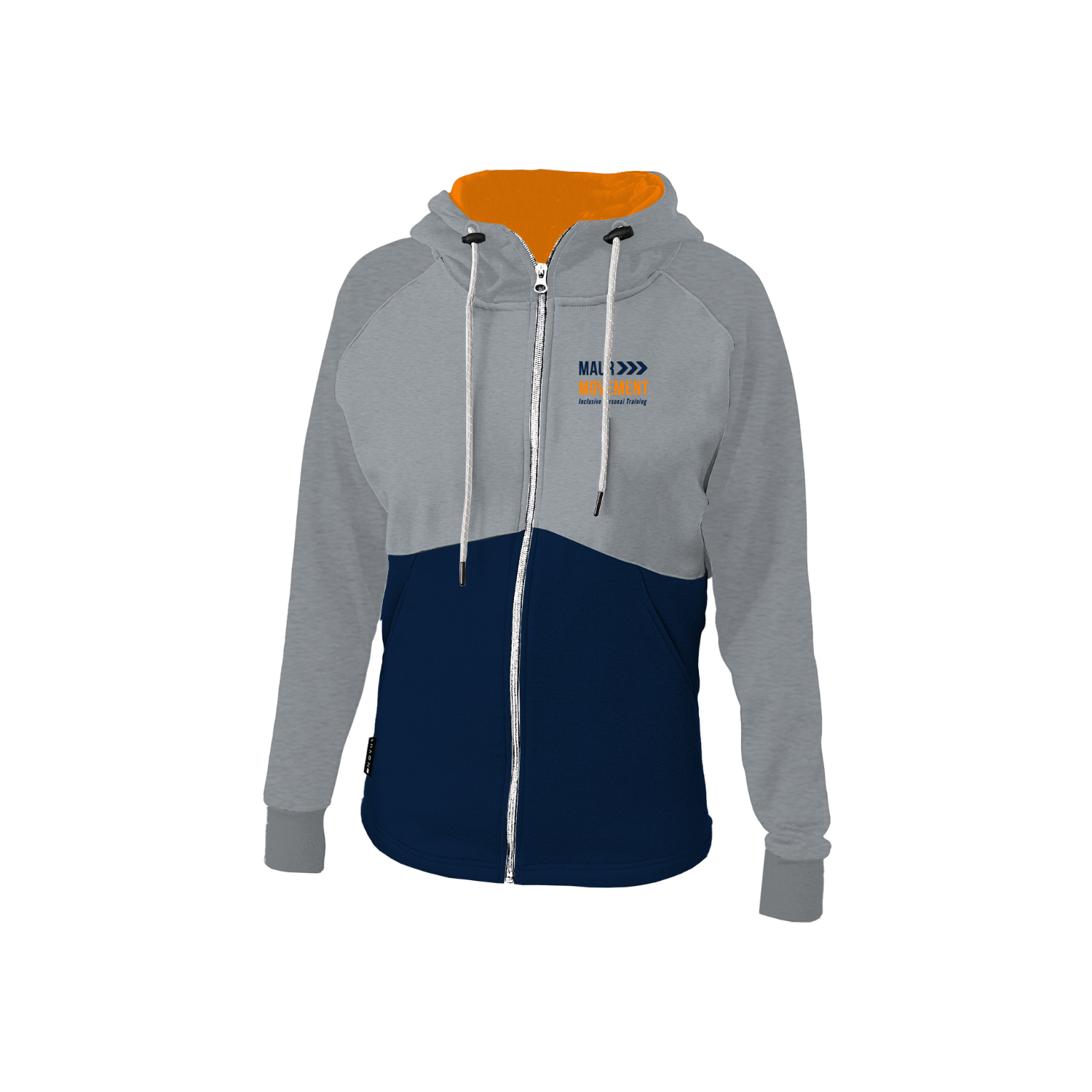 MAUR MOVEMENT WOMEN'S PERFORMANCE FLEECE FULL-ZIP HOODIE