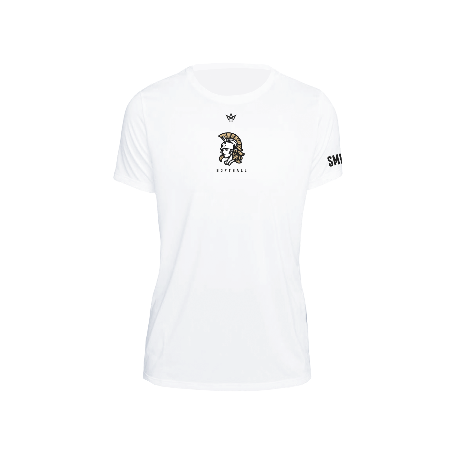 VICTORY SOFTBALL - ROUND 2 WOMEN'S PERFORMANCE SS TEE - WHITE