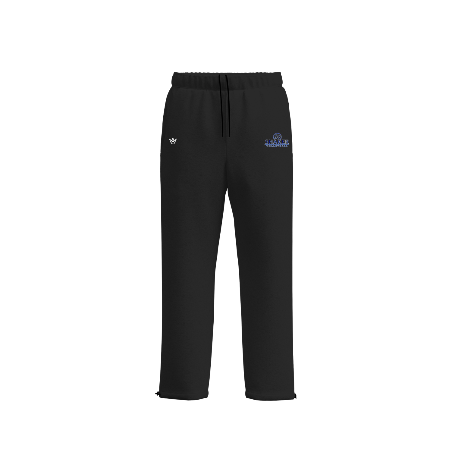 SHAKER GIRLS VOLLEYBALL ROYALKNIT SWEATPANT - ONYX