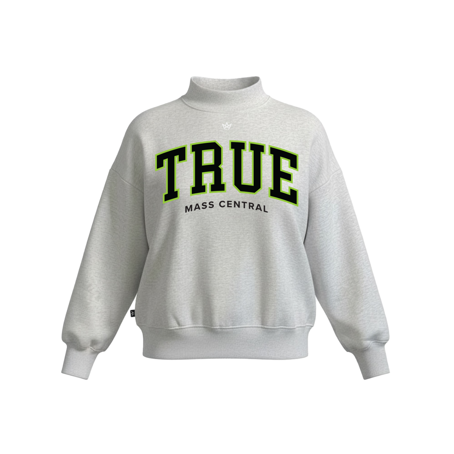 MASS CENTRAL LACROSSE WOMEN'S COTTON FLEECE MOCKNECK [MASS CENTRAL]