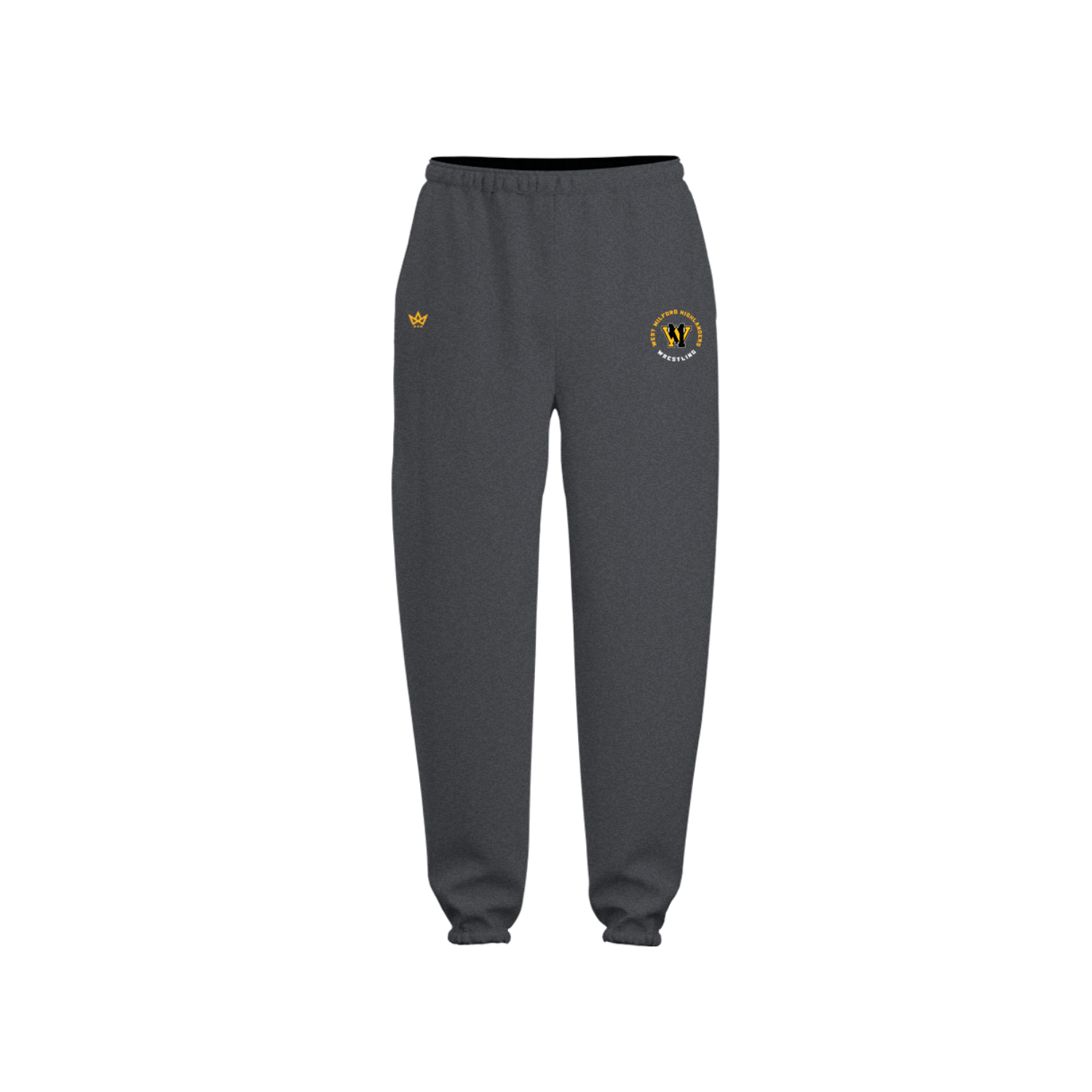 WEST MILFORD WRESTLING SUB PERFORMANCE FLEECE JOGGERS [GREY]