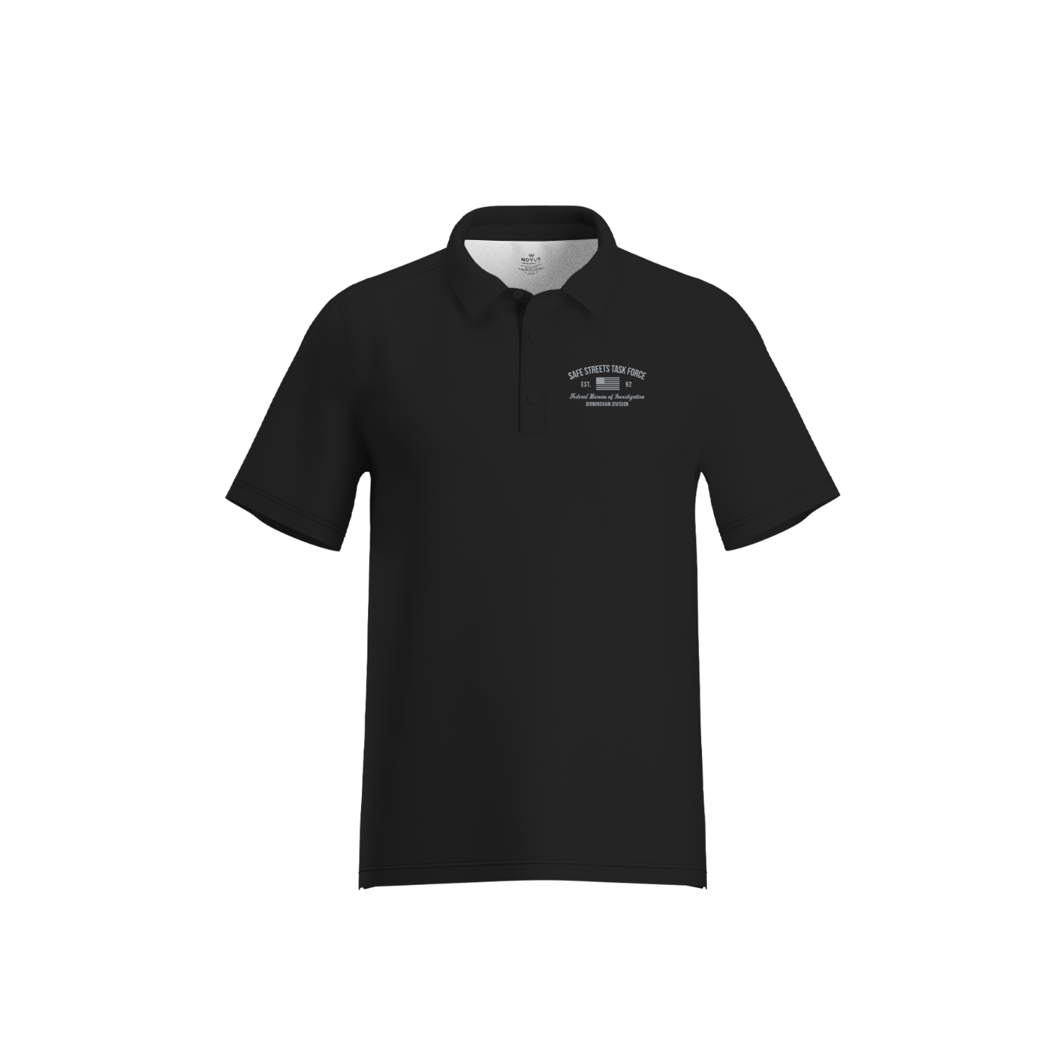 FBI BIRMINGHAM SUB PERFORMANCE POLO [BLACK]