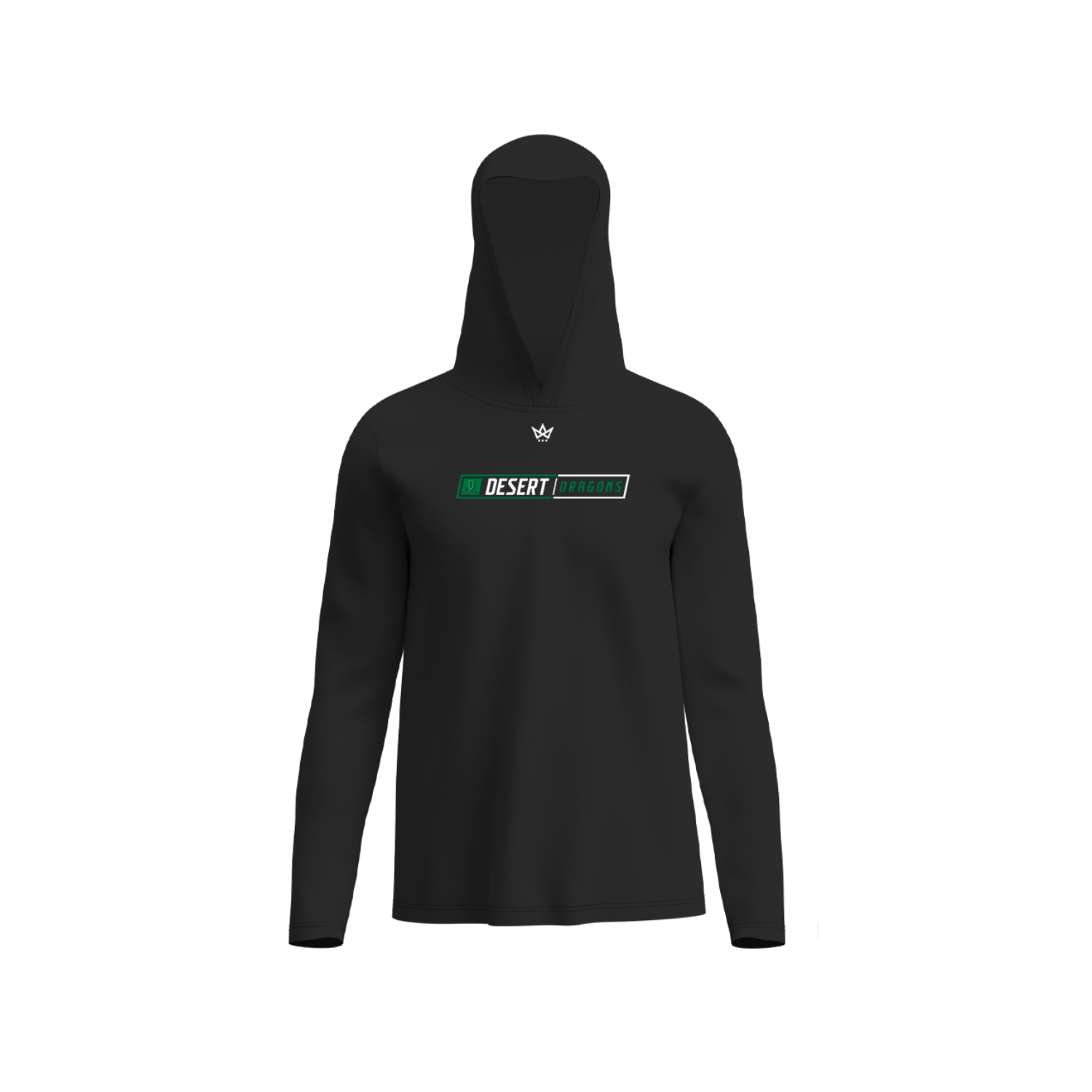 DESERT DRAGONS ACCESS PERFORMANCE LS HOODIE [BLACK]