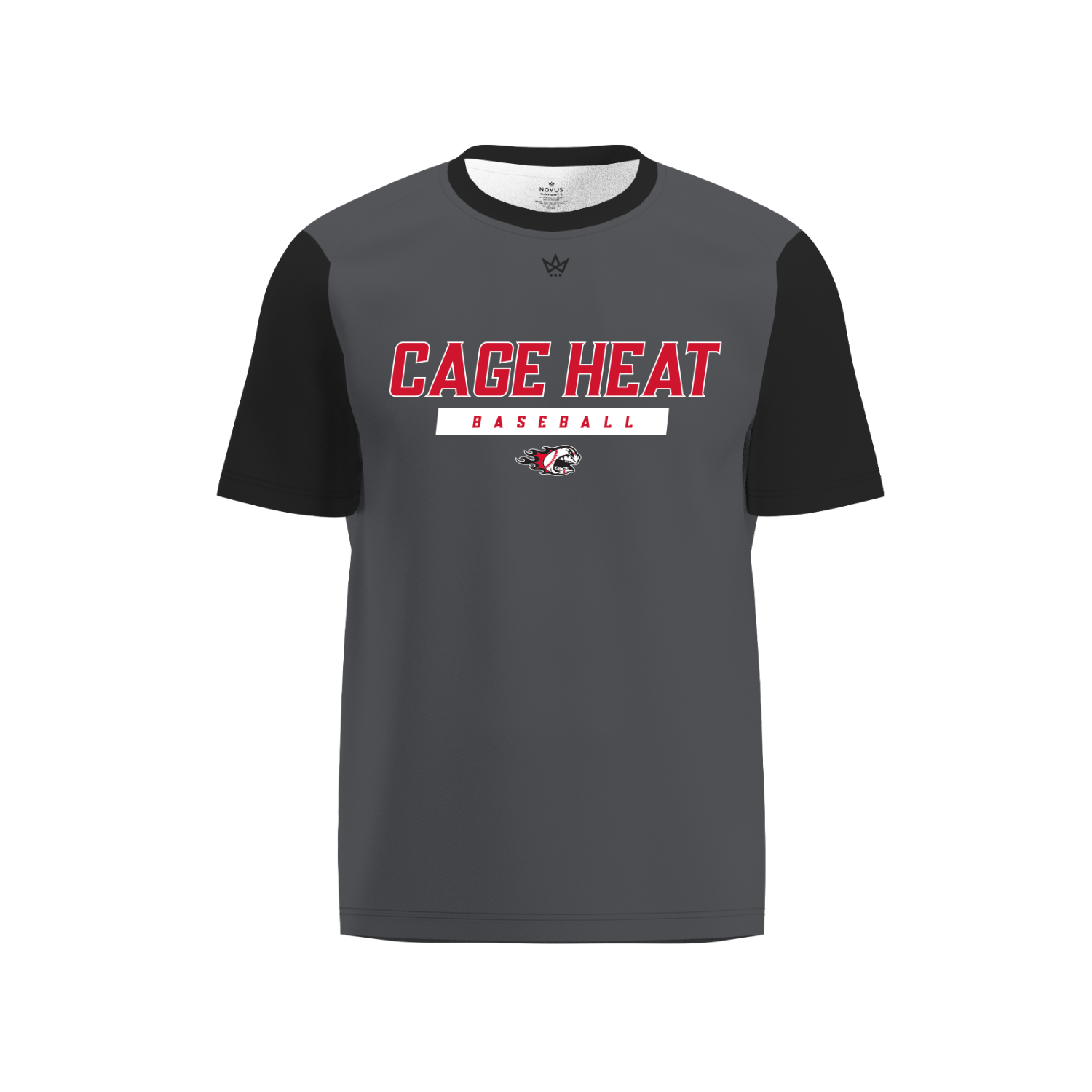 THE CAGE BASEBALL PERFORMANCE SS TEE