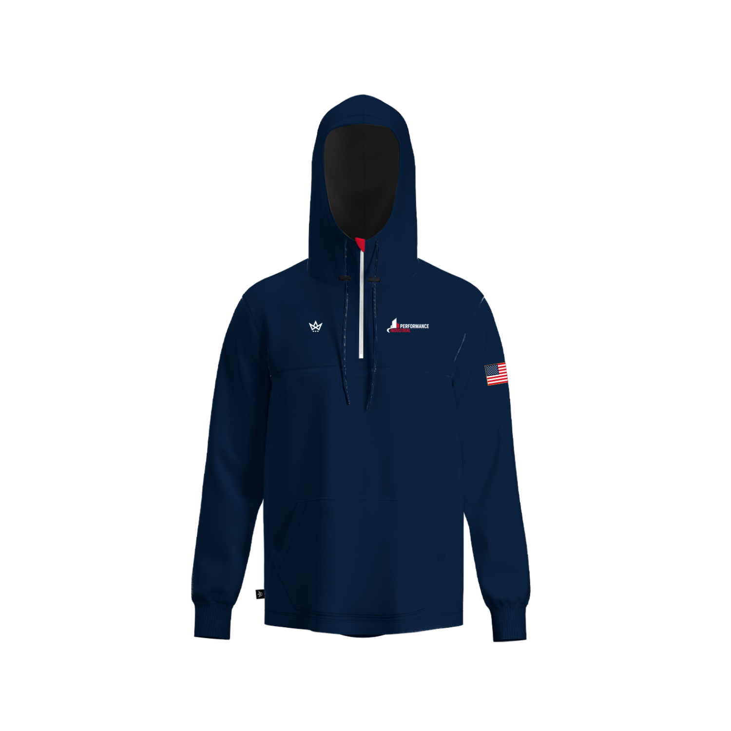 PERFORMANCE INDUSTRIAL FALL PANELED HOODIE