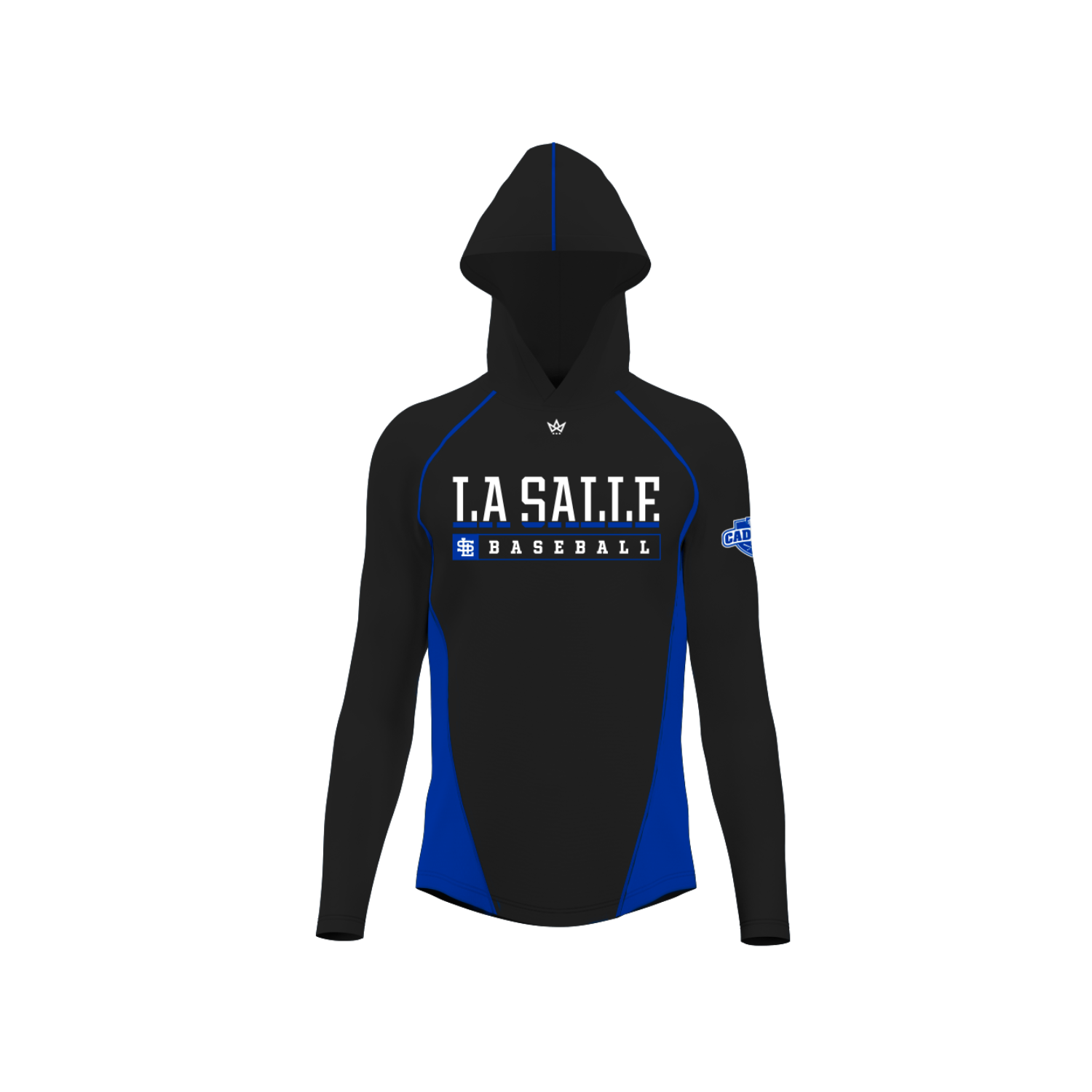 LA SALLE BASEBALL LOUNGER [BLACK/BLUE]