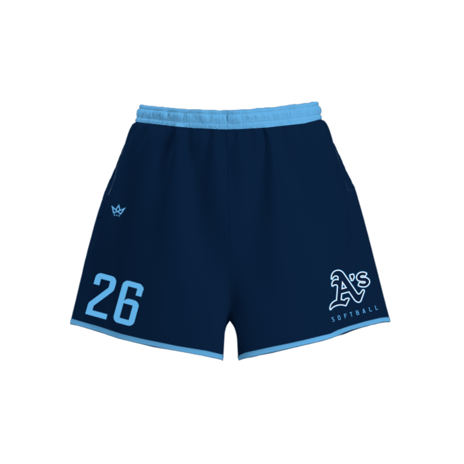 TOP LEVEL ATHLETICS SOFTBALL WOMEN'S VENTUS SHORTS