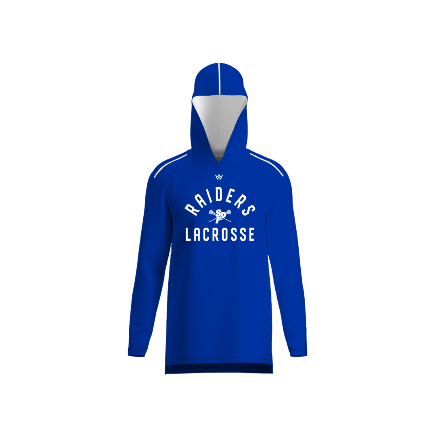 SPF LACROSSE '26 AURA LS HOODIE - BLUE
