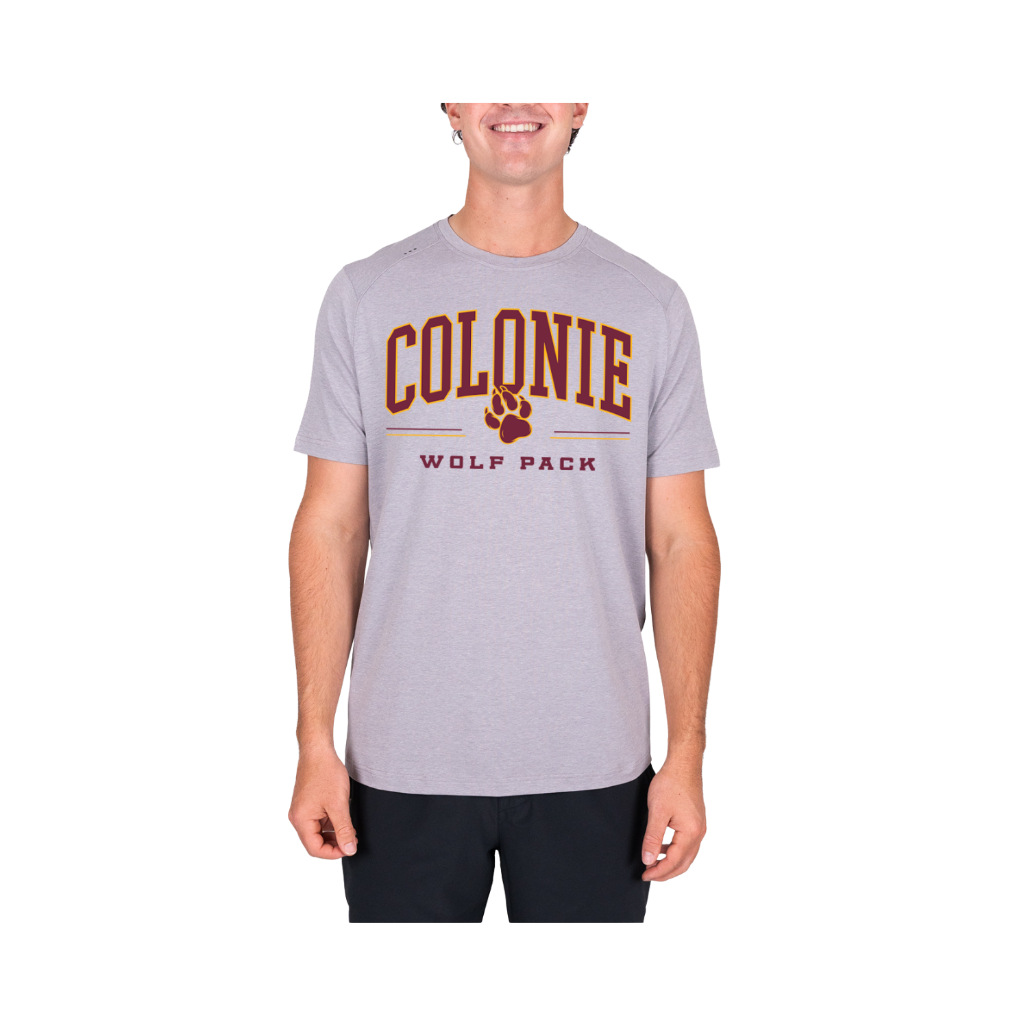 SOUTH COLONIE SCHOOL DISTRICT TRINITY SS TEE - HEATHER STERLING