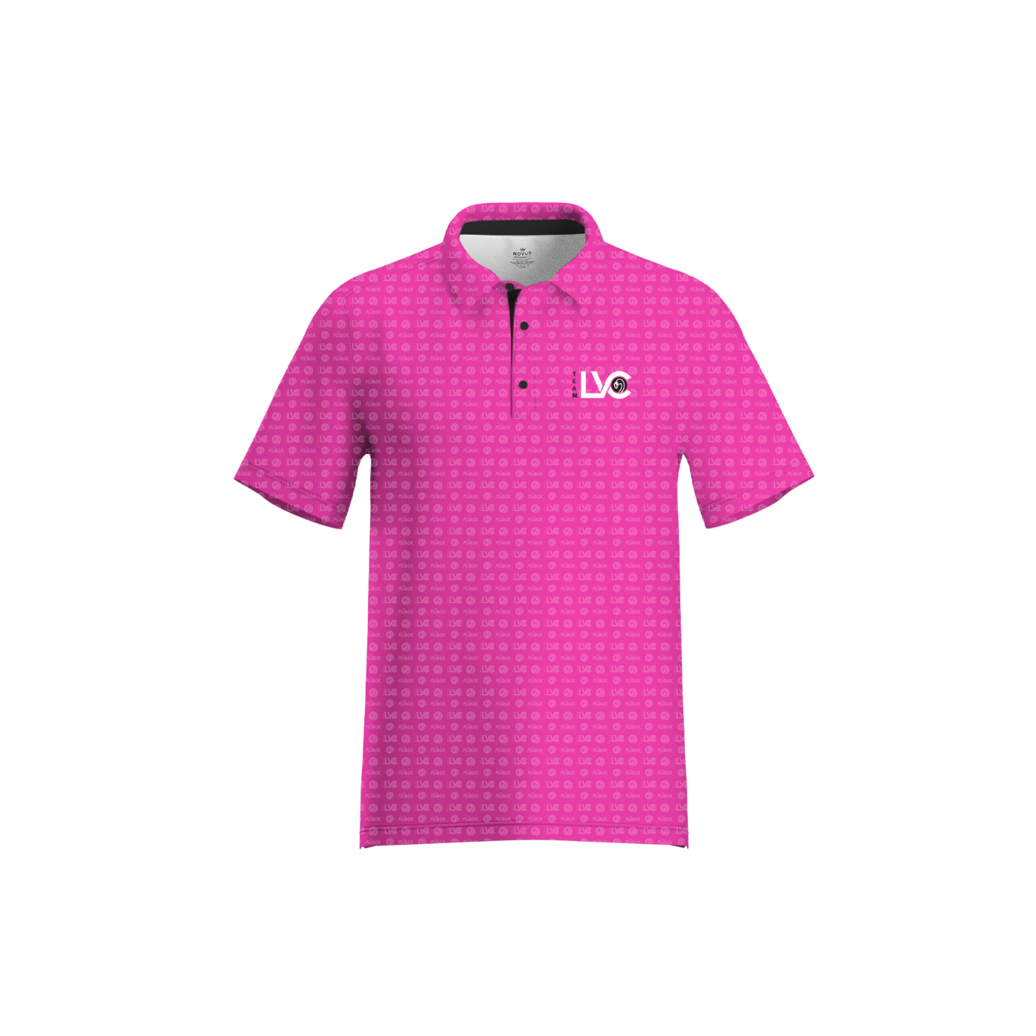 TEAMLVC '26 SUB PERFORMANCE POLO - PINK