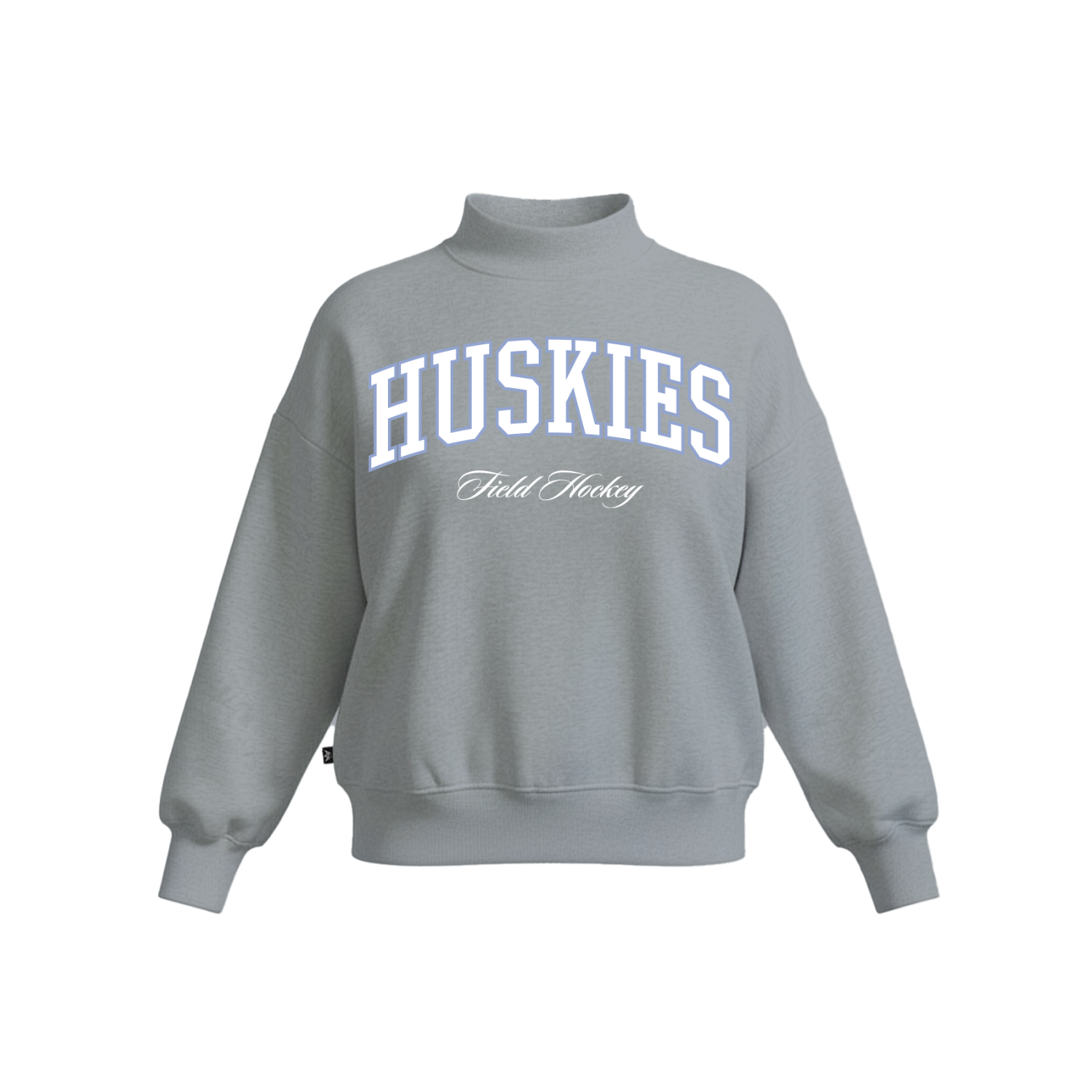 USM FIELD HOCKEY WOMEN'S COTTON FLEECE MOCKNECK - TT [GREY]