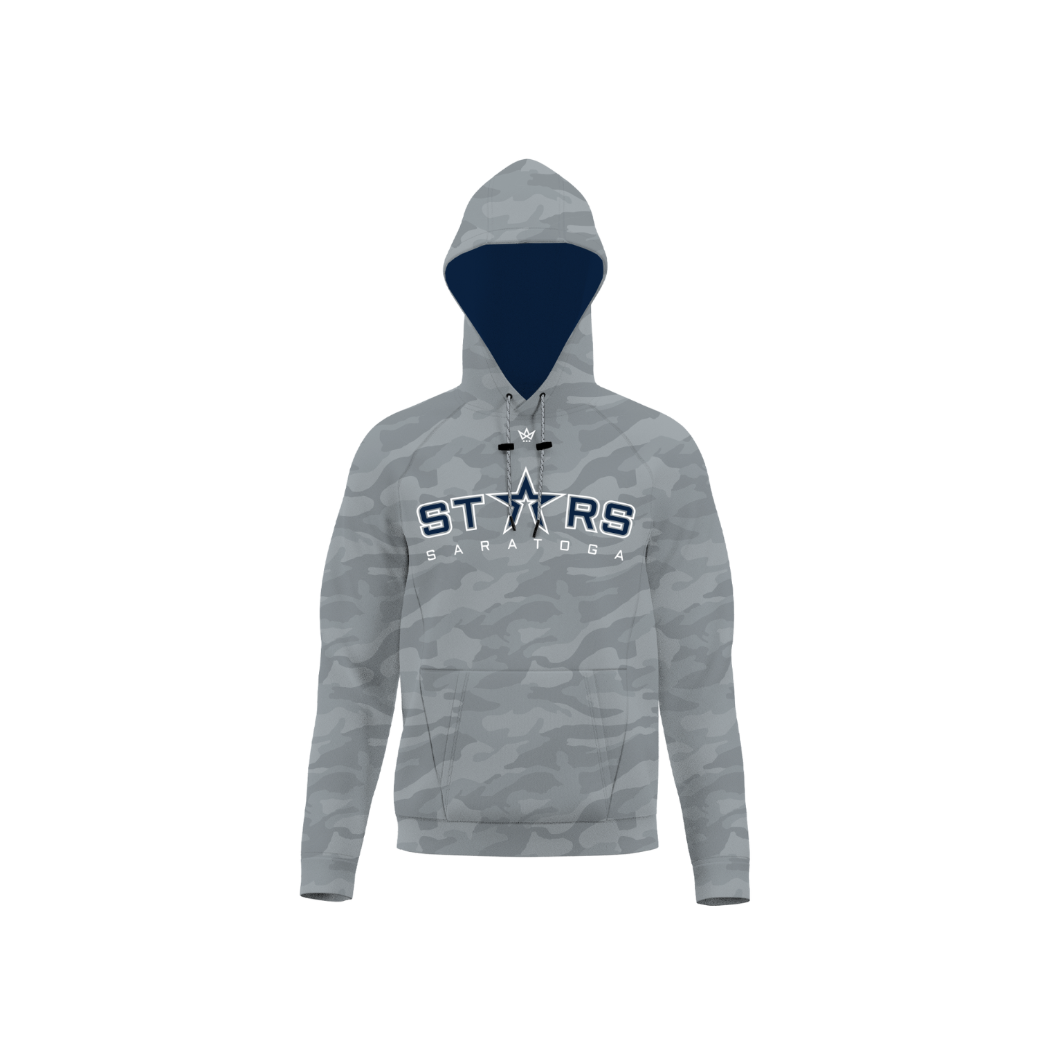 SARATOGA STARS SUB PERFORMANCE FLEECE HOODIE [GREY CAMO]