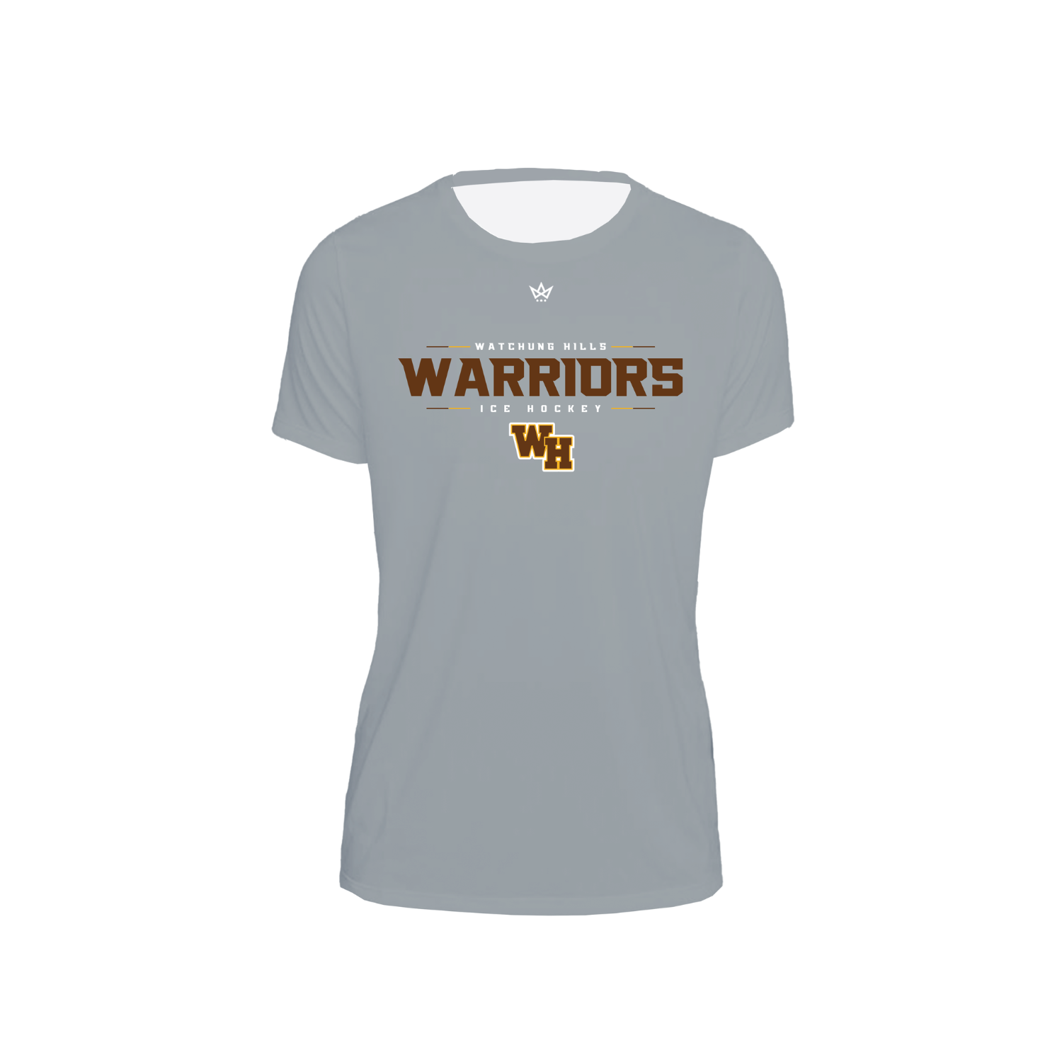 WATCHUNG HILLS HS HOCKEY WOMEN'S PERFORMANCE SS TEE [GREY]