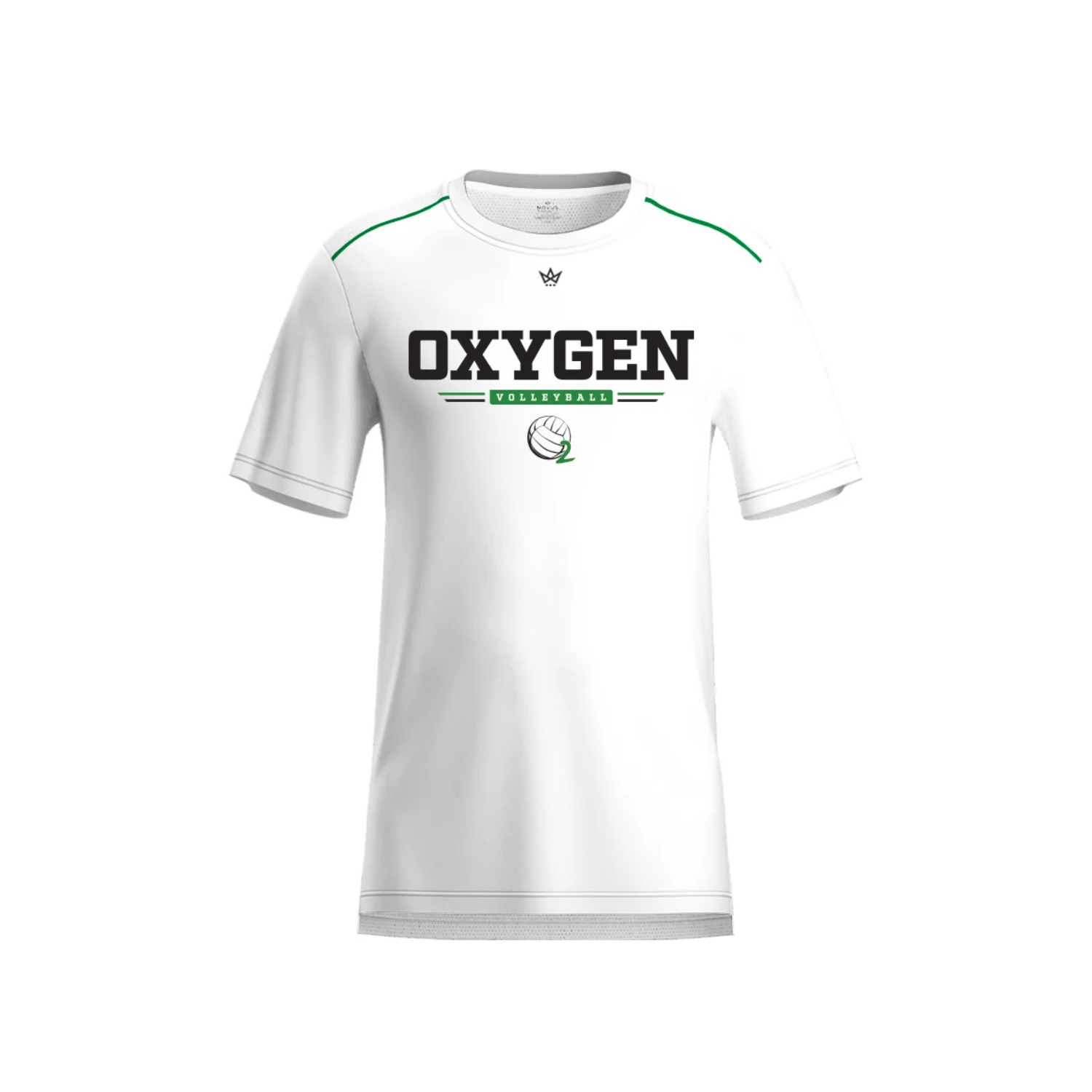 OXYGEN VOLLEYBALL CLUB AURA TEE [WHITE]