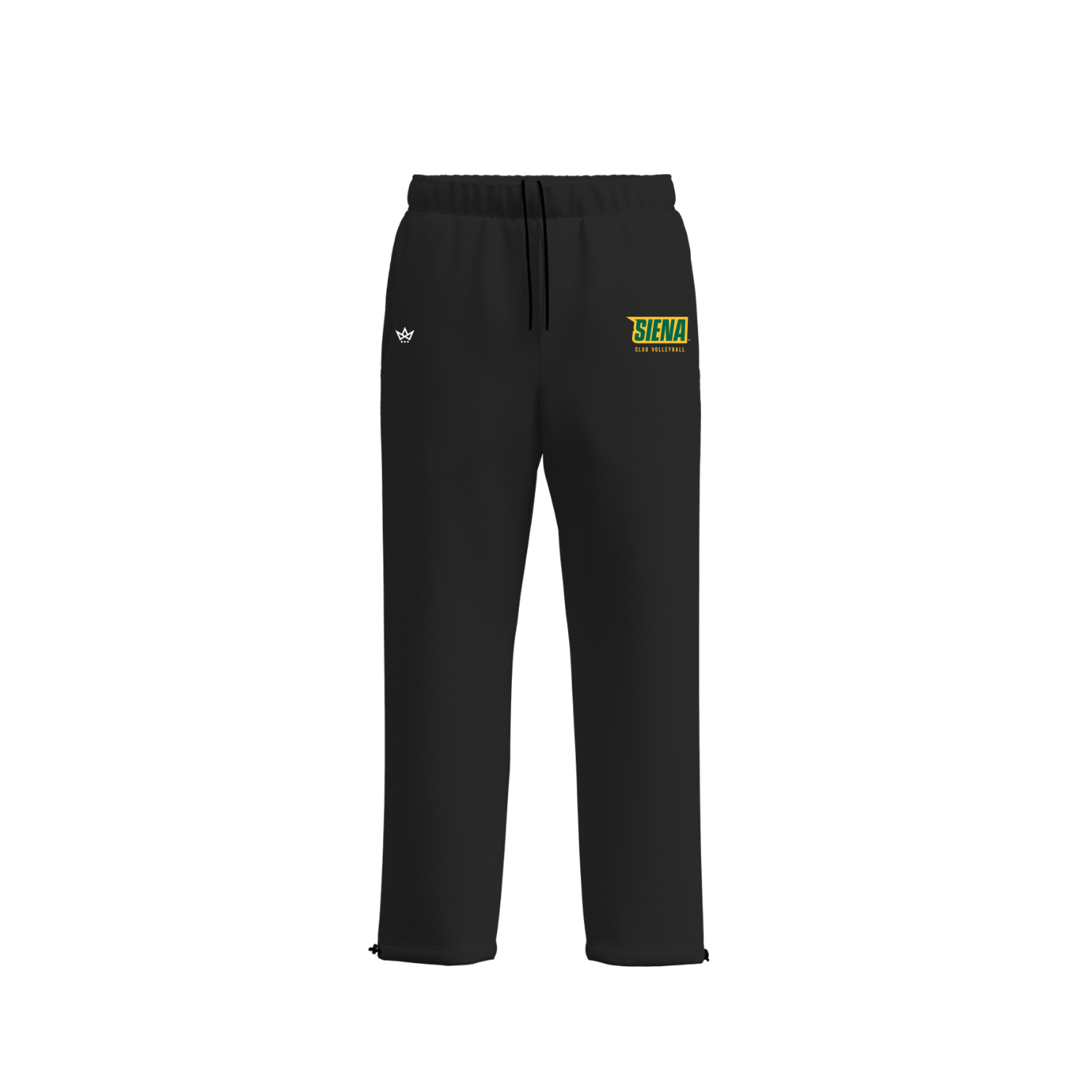 SIENA CLUB VOLLEYBALL COTTON FLEECE SWEATPANTS [BLACK]