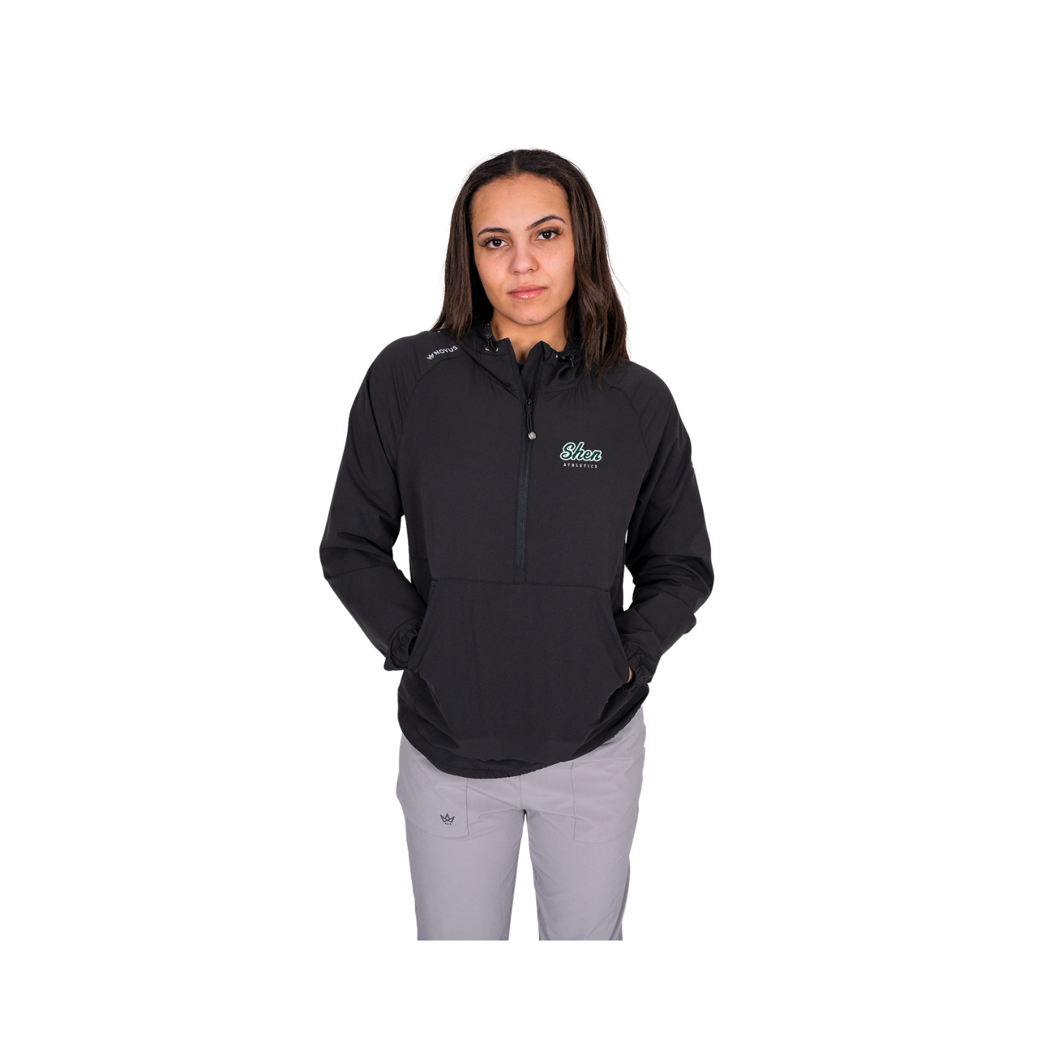 SHEN SCHOOL WOMEN'S RESILIENT ANORAK - ONYX