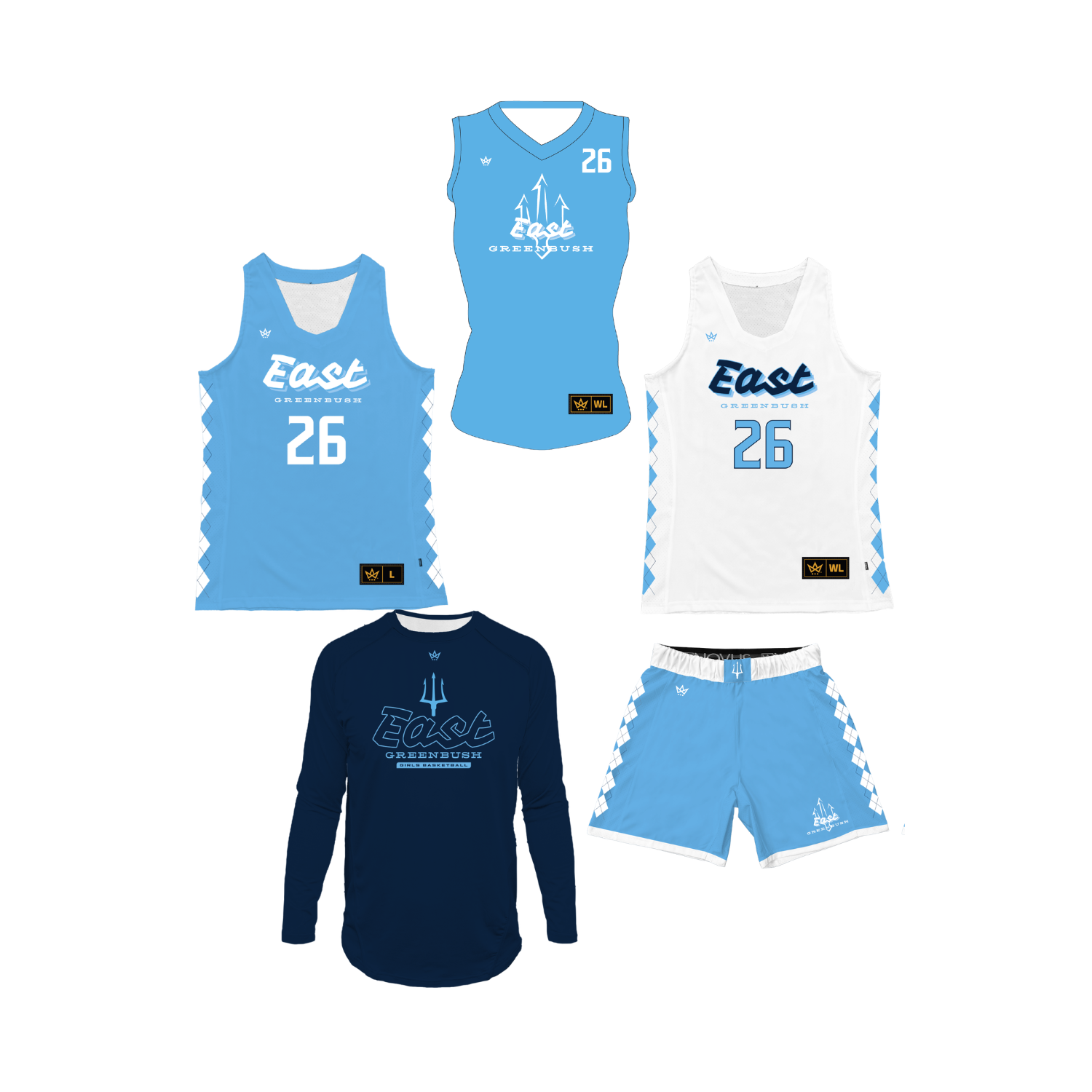 EG Girls Travel Basketball Player Pack