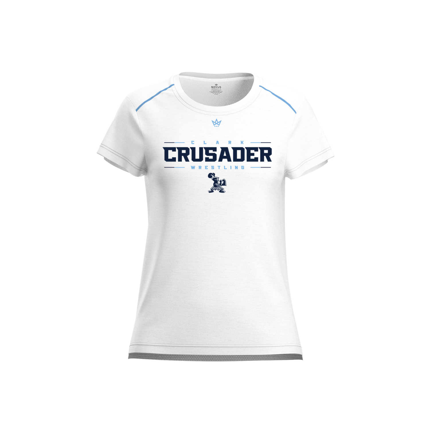CLARK CRUSADER WRESTLING WOMEN'S AURA TEE