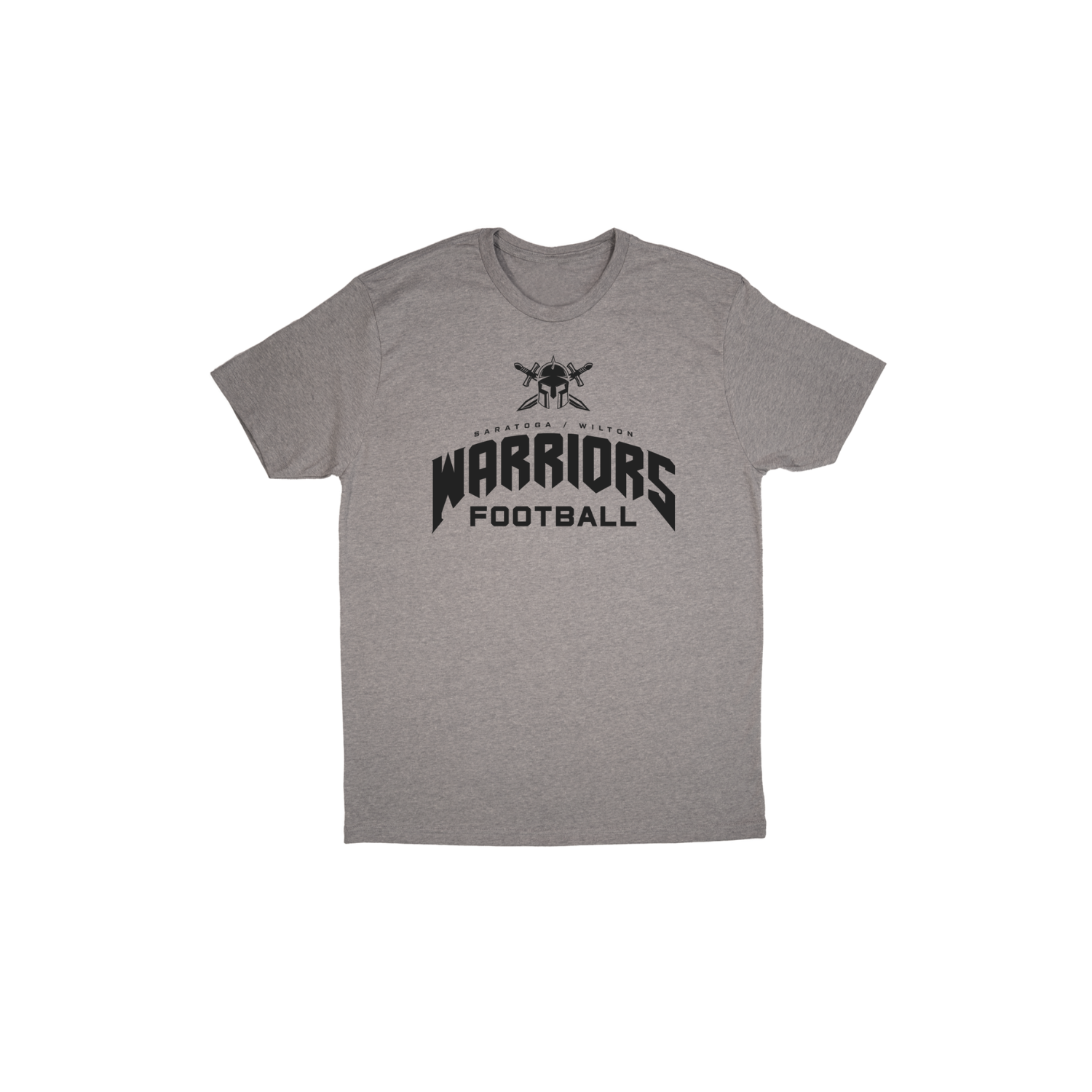 SARATOGA-WILTON YOUTH FOOTBALL '26 BASIC COTTON SS TEE (YOUTH) - GRAY