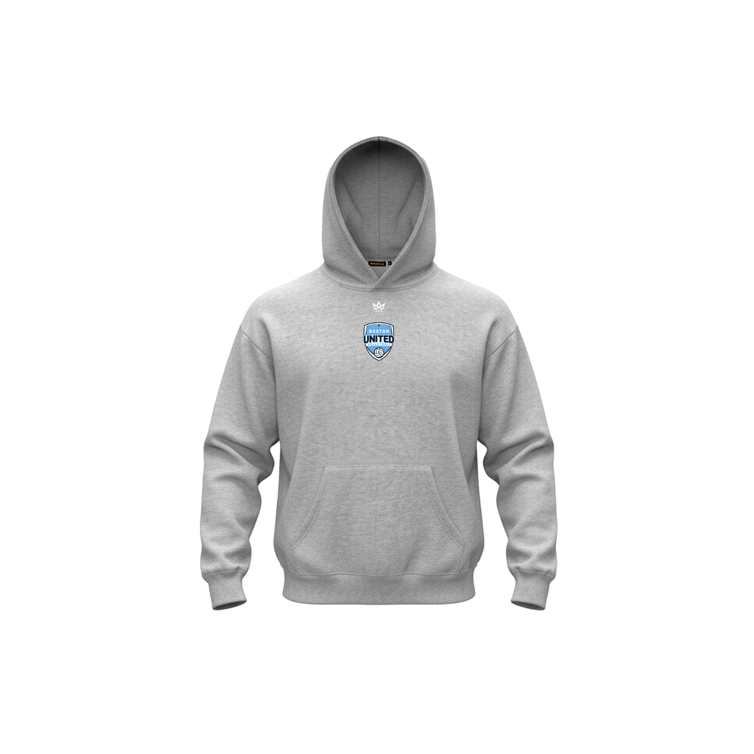 BOSTON UNITED COACHES ACCESS COTTON FLEECE HOODIE