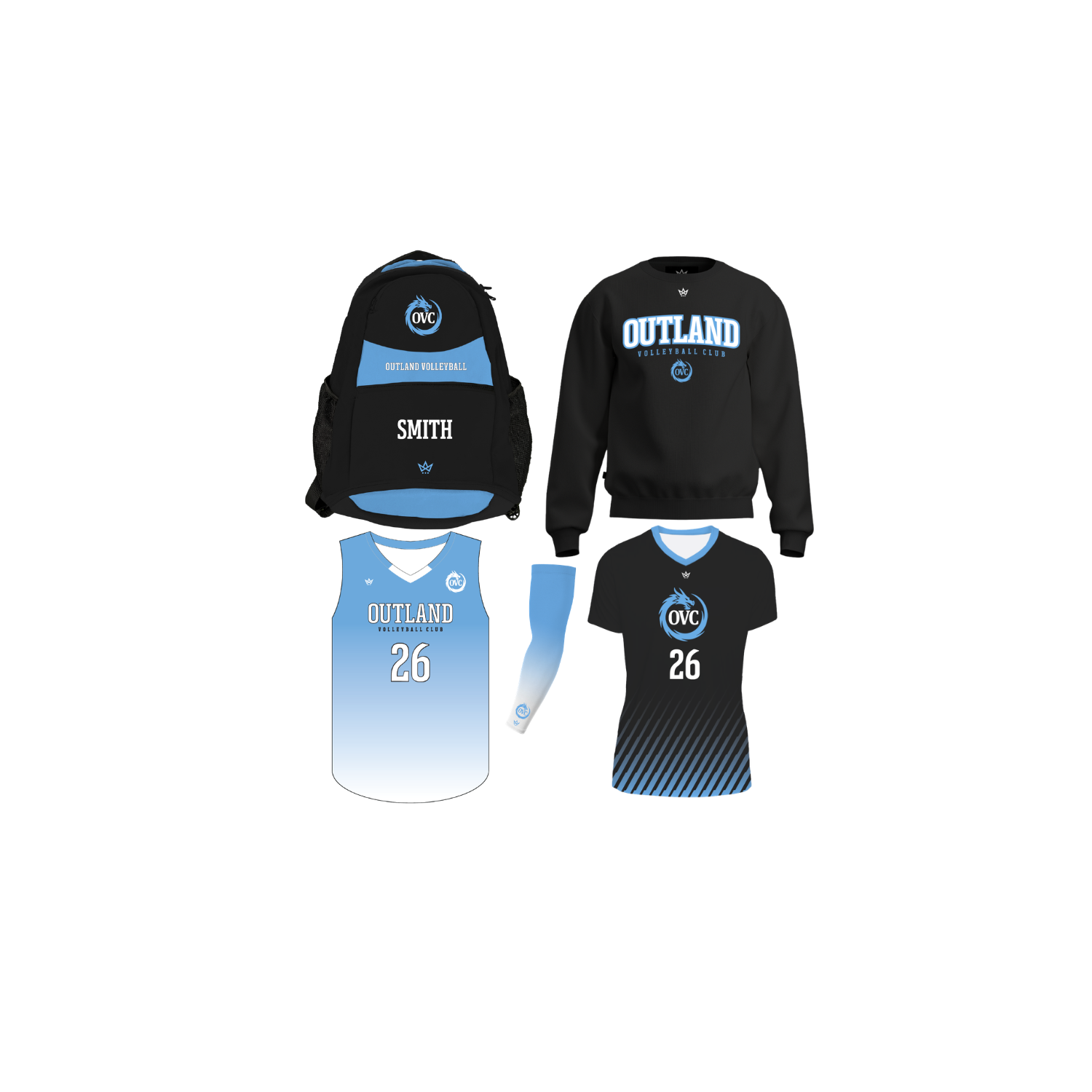 OUTLAND VOLLEYBALL CLUB PLAYER PACK