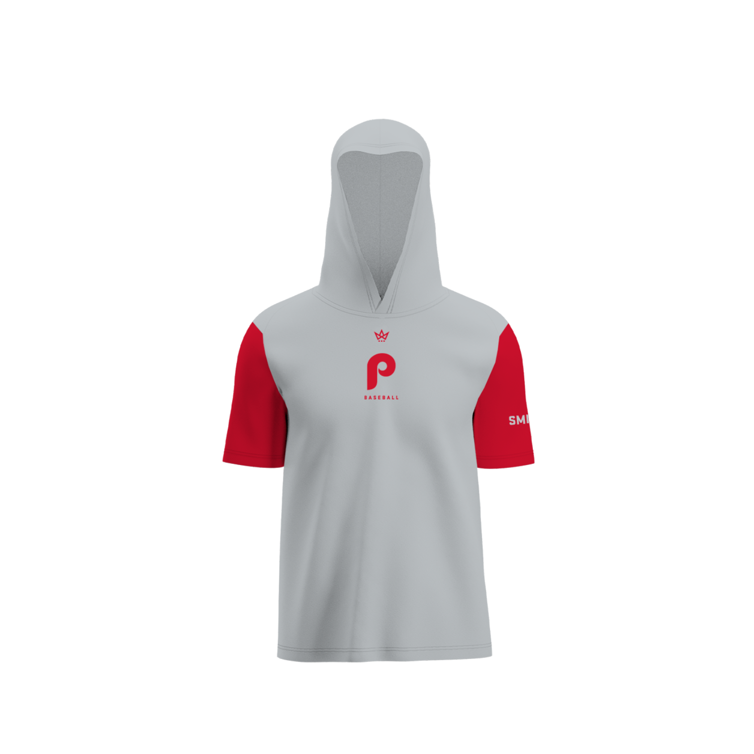 PALMETTO HS BASEBALL PERFORMANCE SS HOODIE [GREY]