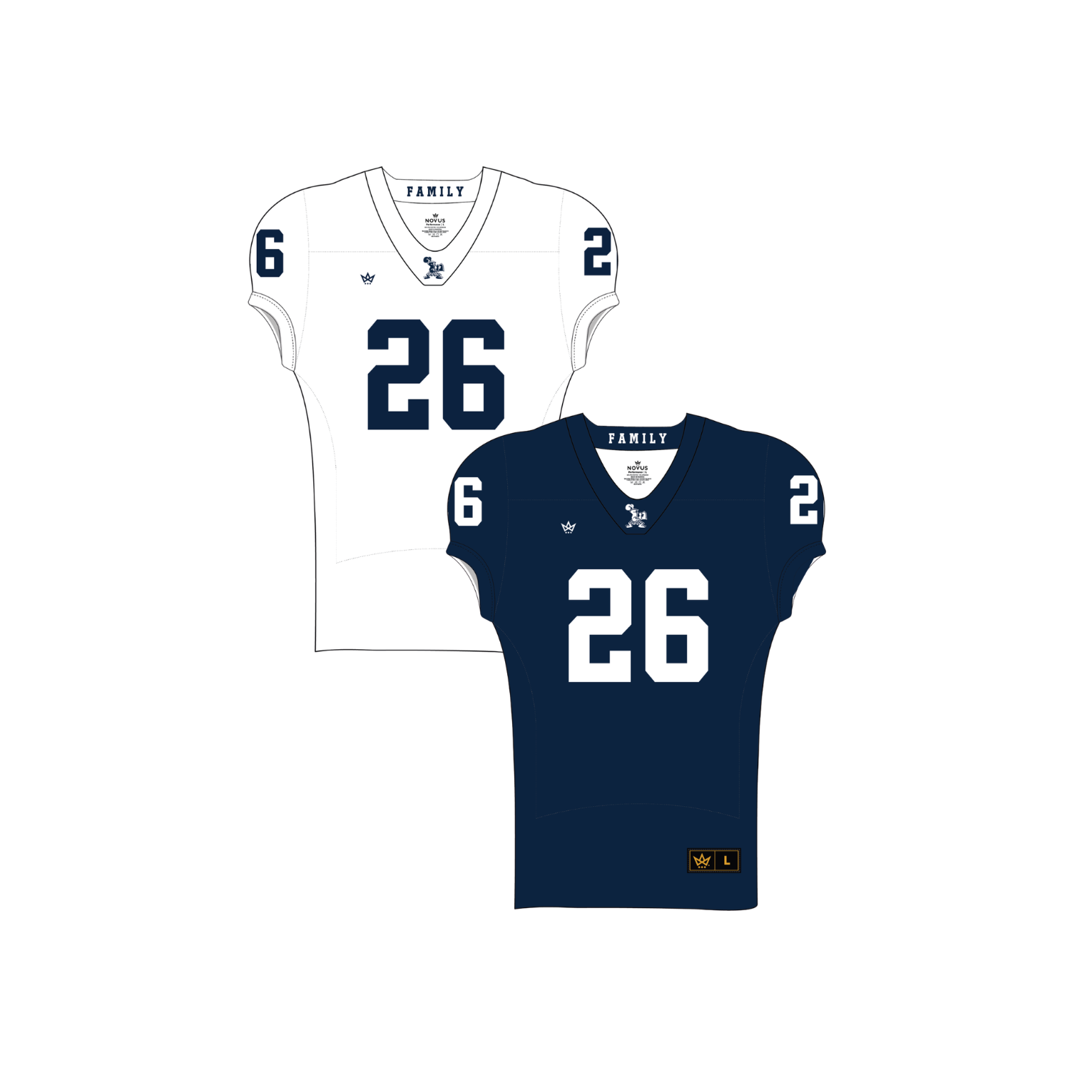 JOHNSON FOOTBALL UNIFORM PACK