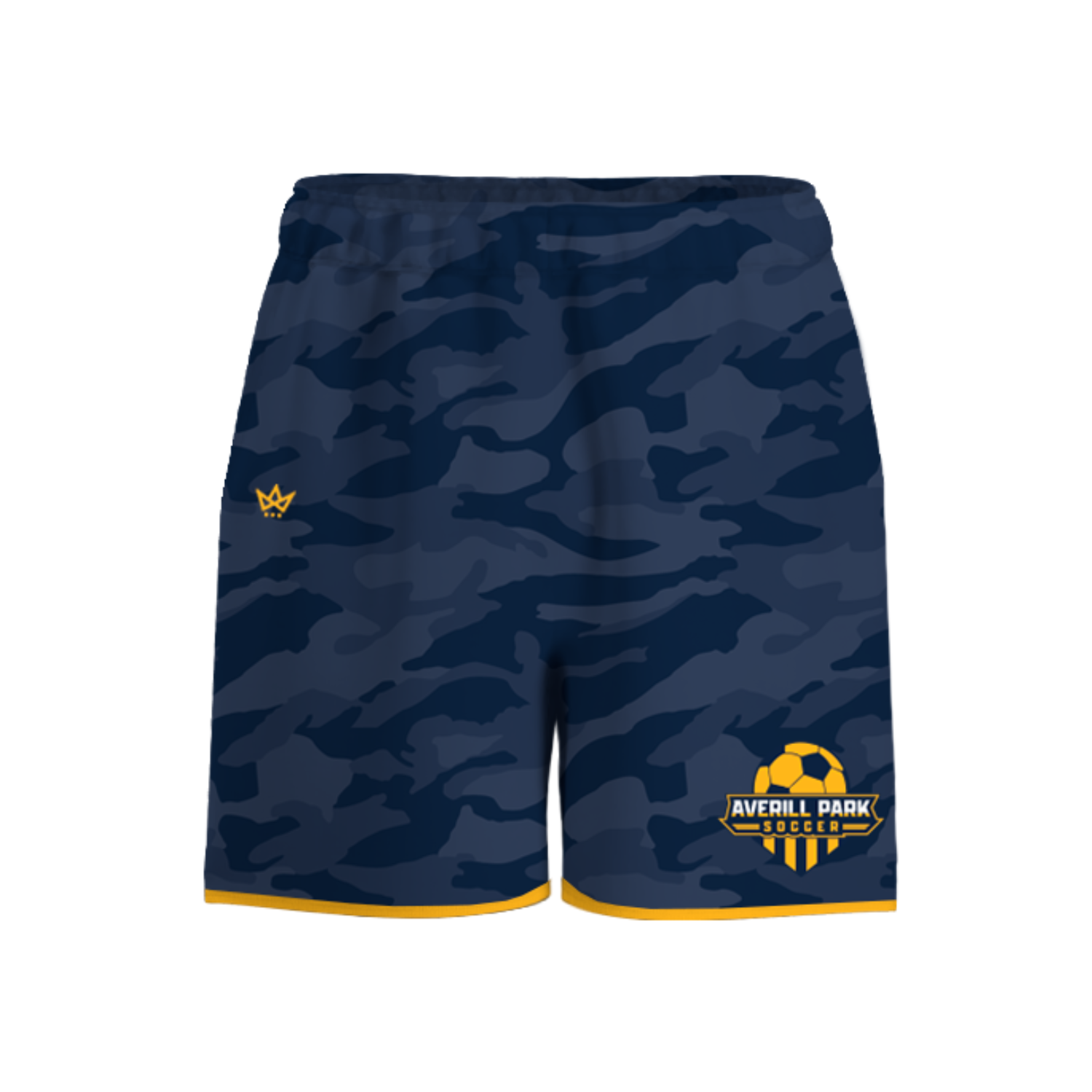 AVERILL PARK YOUTH SOCCER SUB ASCENSION SHORTS [NAVY CAMO]
