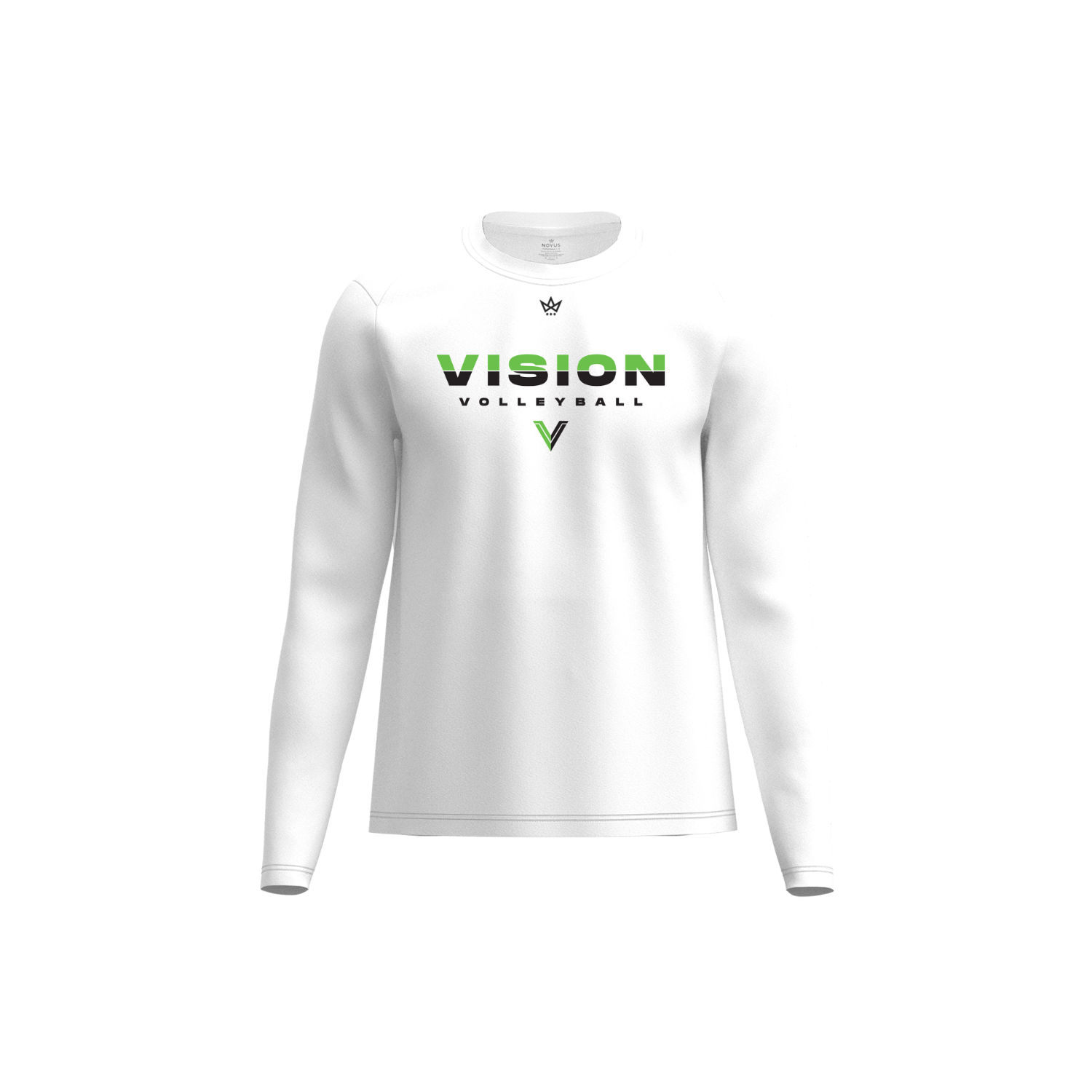 VISION VOLLEYBALL '26 PERFORMANCE LS - WHITE