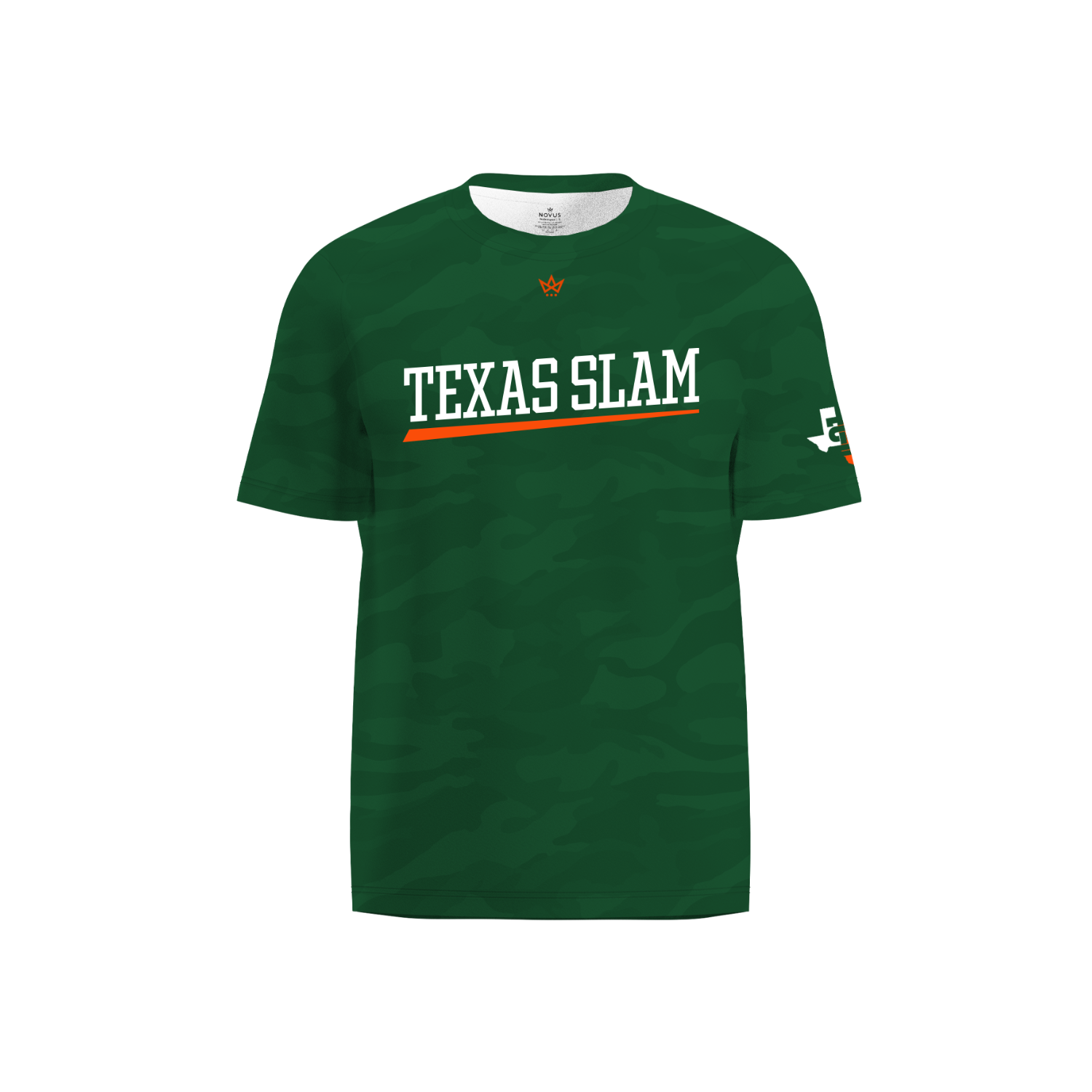 TEXAS SLAM PERFORMANCE SS TEE - GREEN