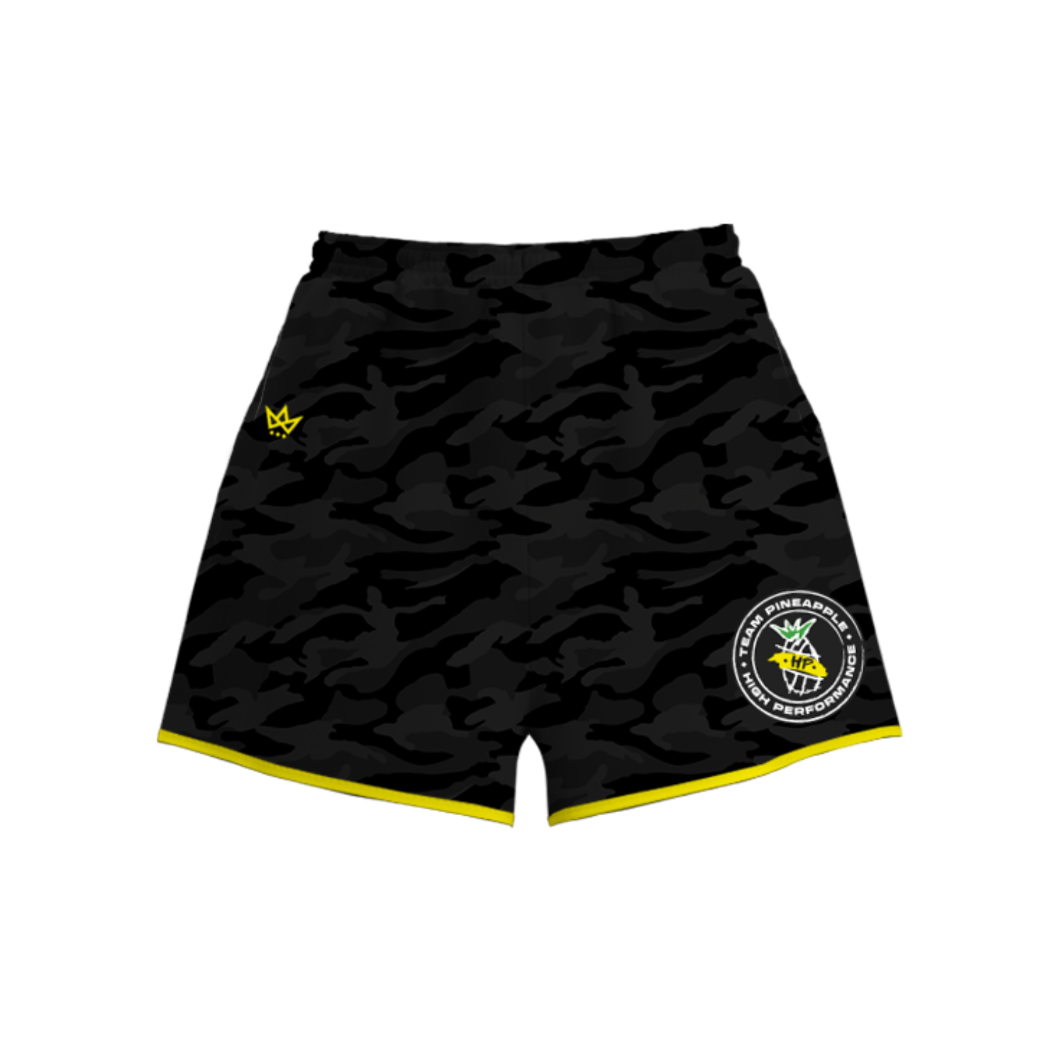 PINEAPPLE HIGH PERFORMANCE '26 WOMEN'S SUB ASCENSION SHORTS [BLACK CAMO]