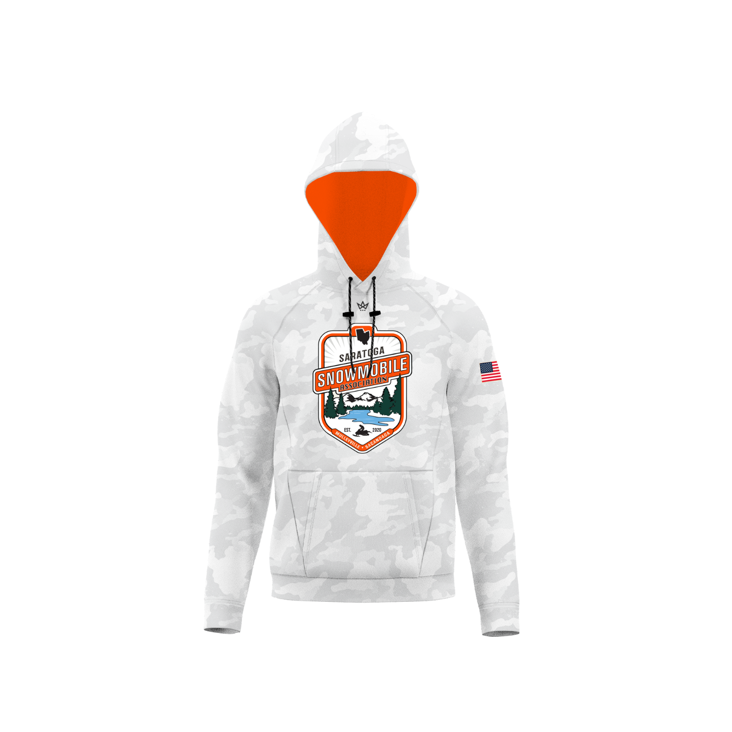 TINNEY'S 2026 SUB PERFORMANCE FLEECE HOODIE [WHITE]
