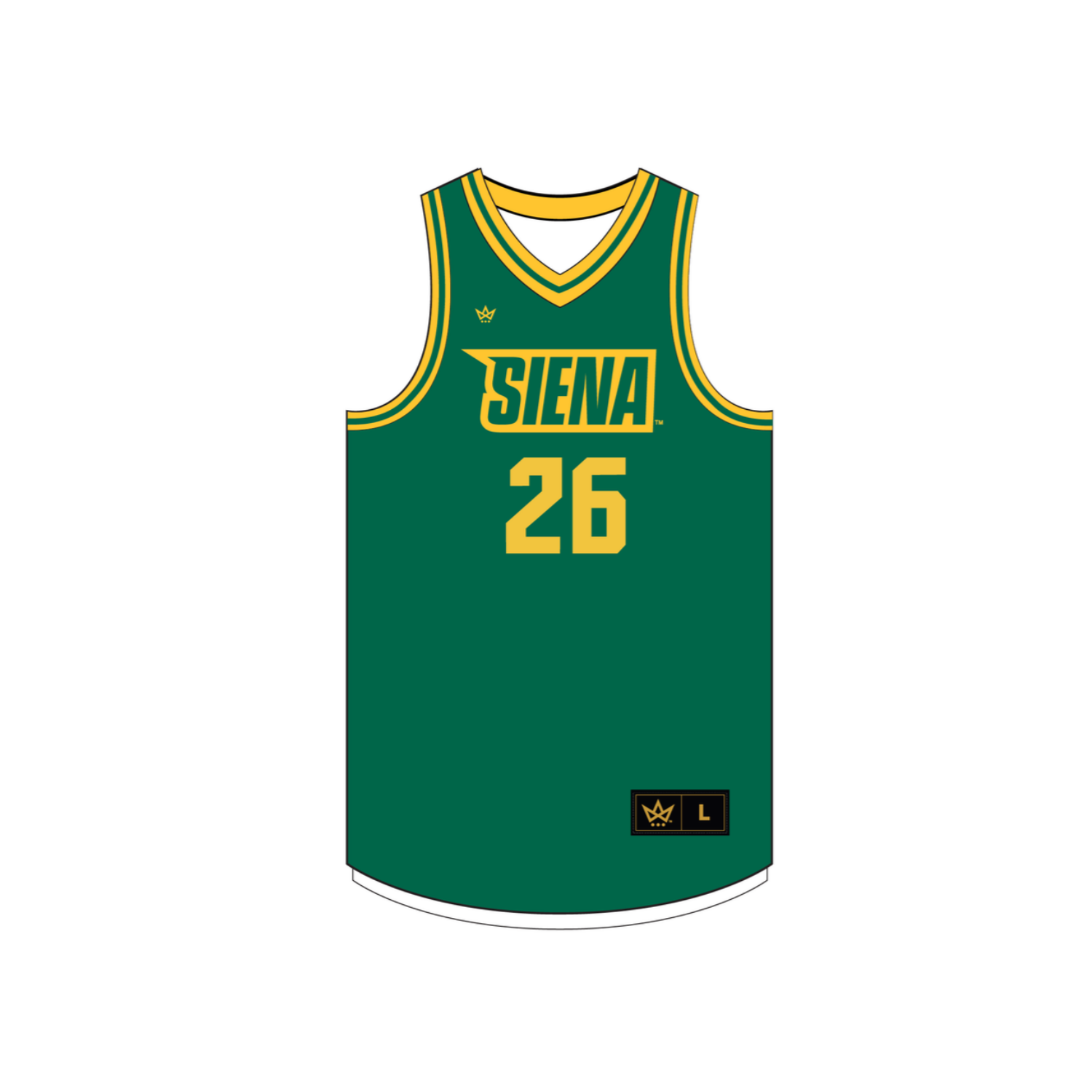 SIENA FAN JERSEY BASKETBALL GAME JERSEY [GREEN]