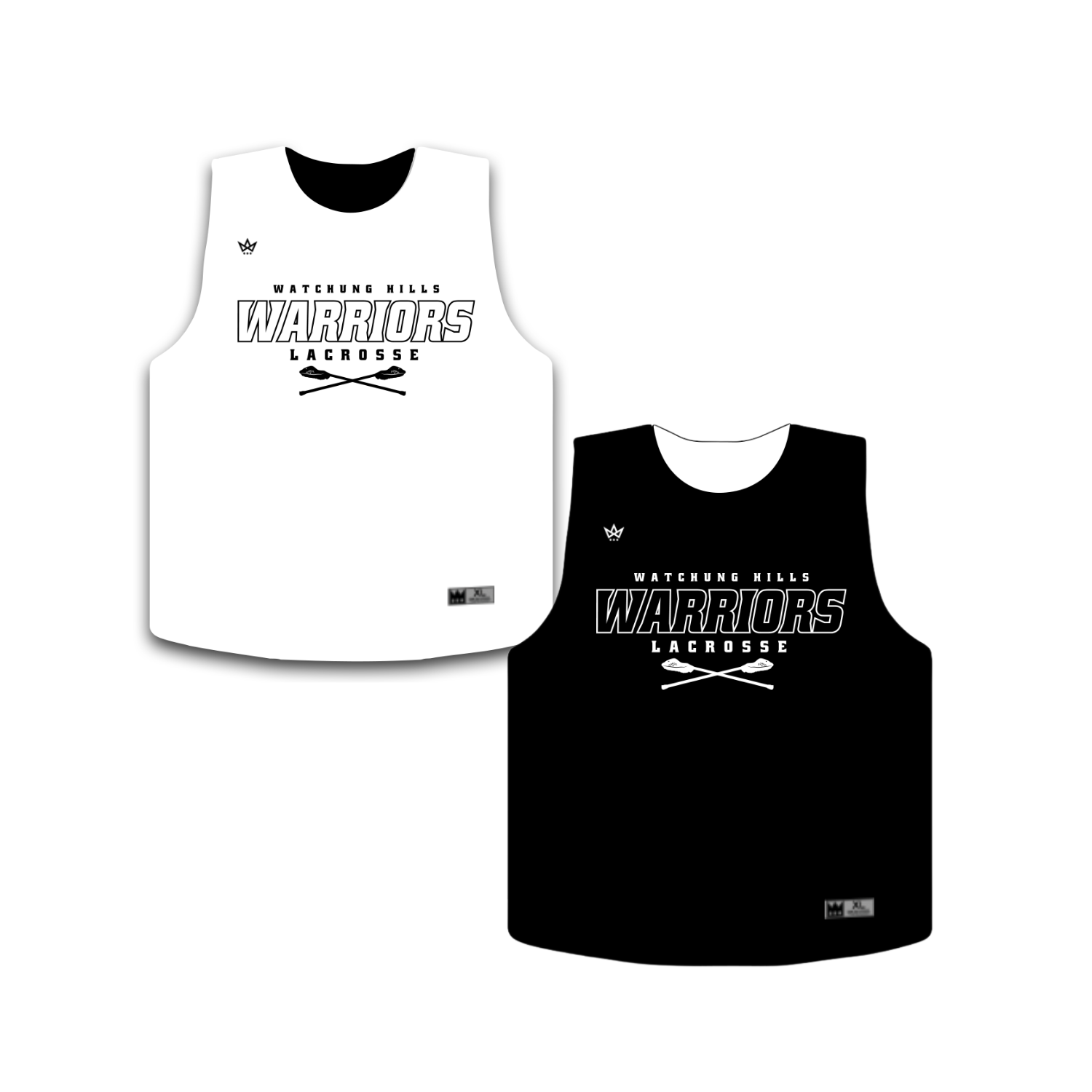 WATCHUNG HILLS LACROSSE LACROSSE PORTHOLE MESH PRACTICE PINNIE