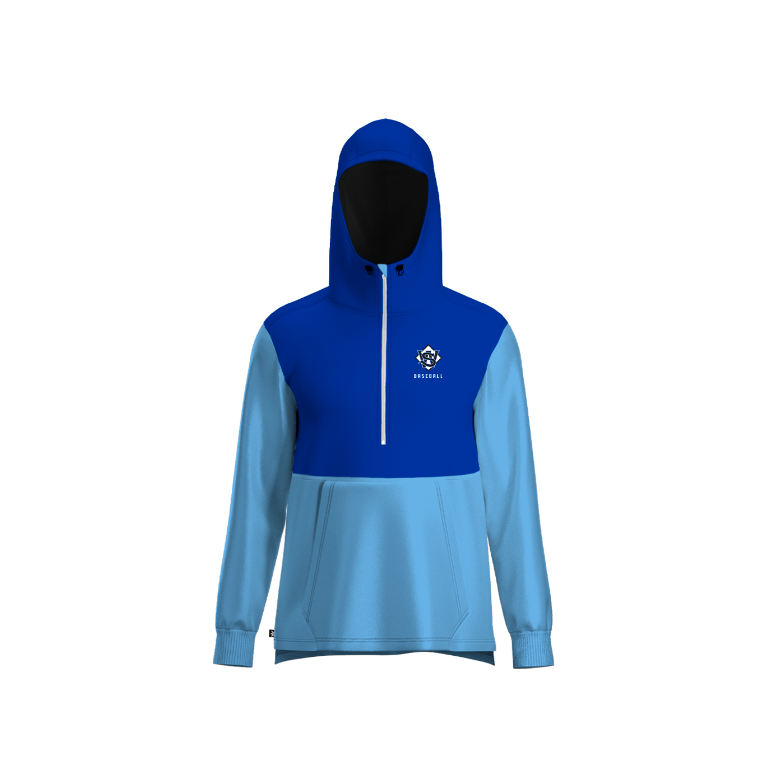 SARATOGA WILTON YOUTH BASEBALL MAGNA HOODIE [BLUE]