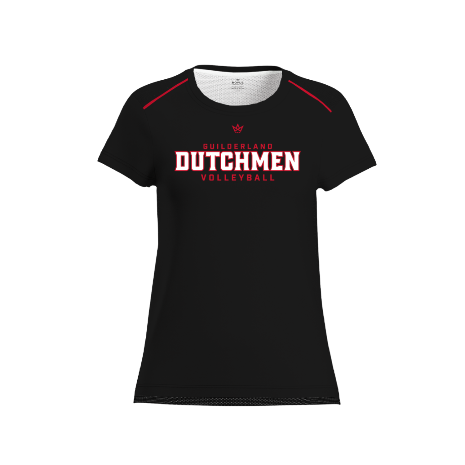 GUILDERLAND VOLLEYBALL WOMEN'S AURA TEE [BLACK]