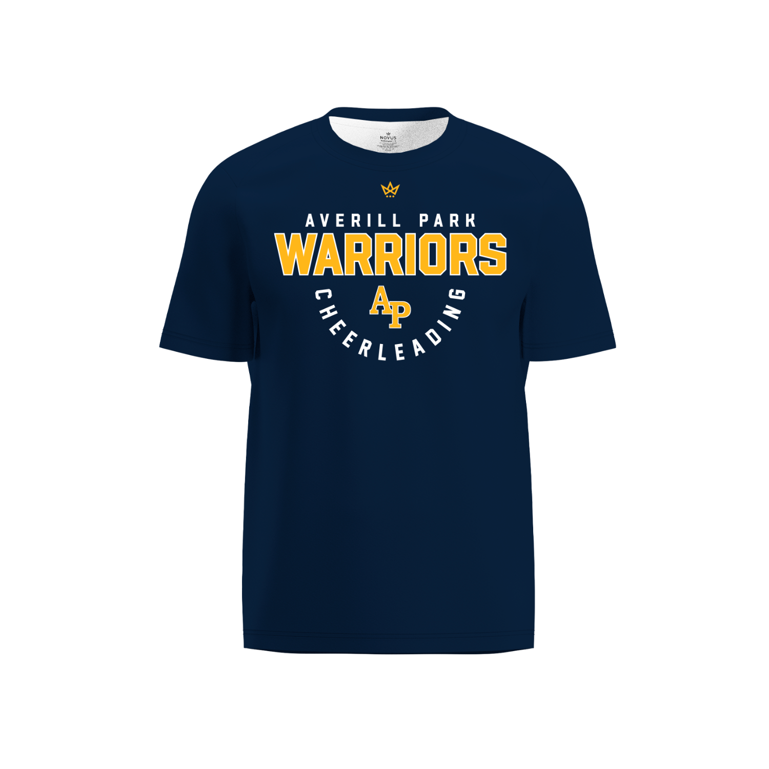 AVERILL PARK WARRIORS POP WARNER PERFORMANCE SS TEE - CHEERLEADING
