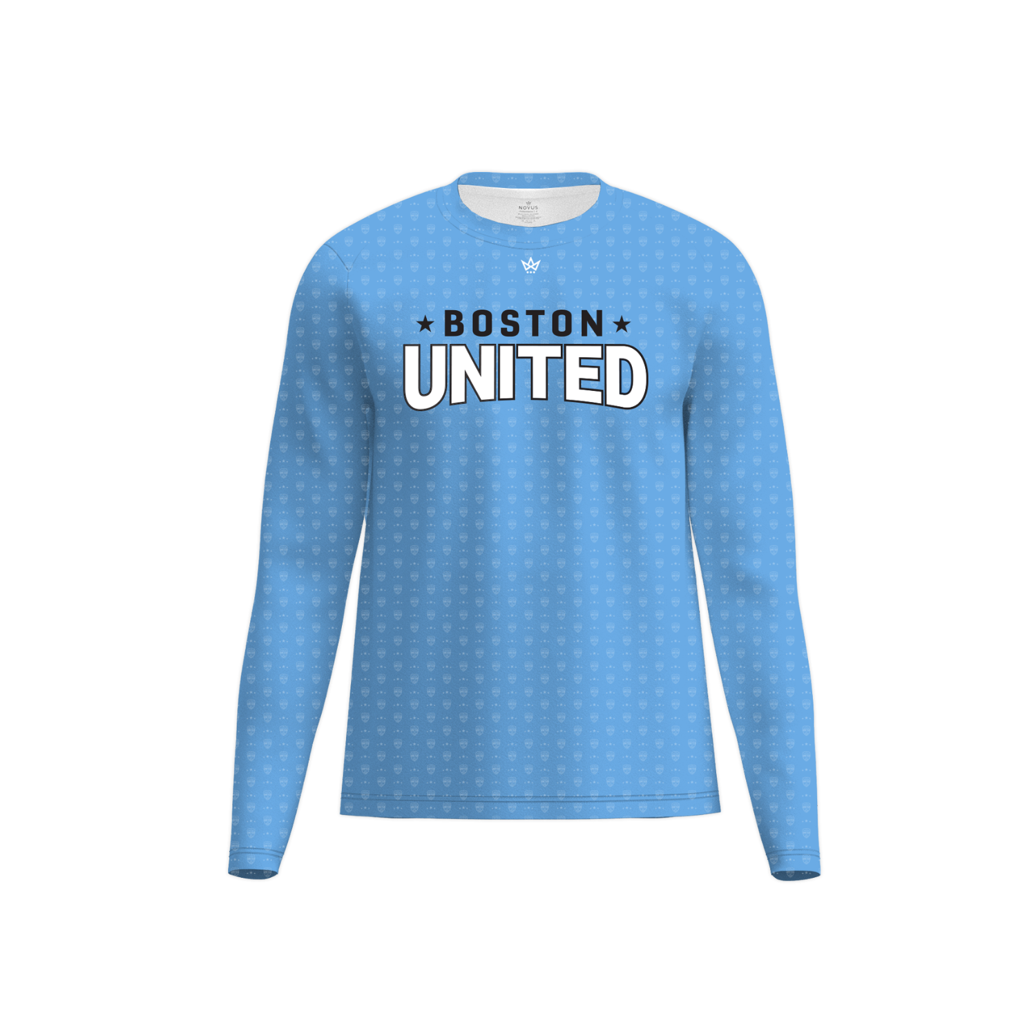 BOSTON UNITED PERFORMANCE LS [LIGHT BLUE]