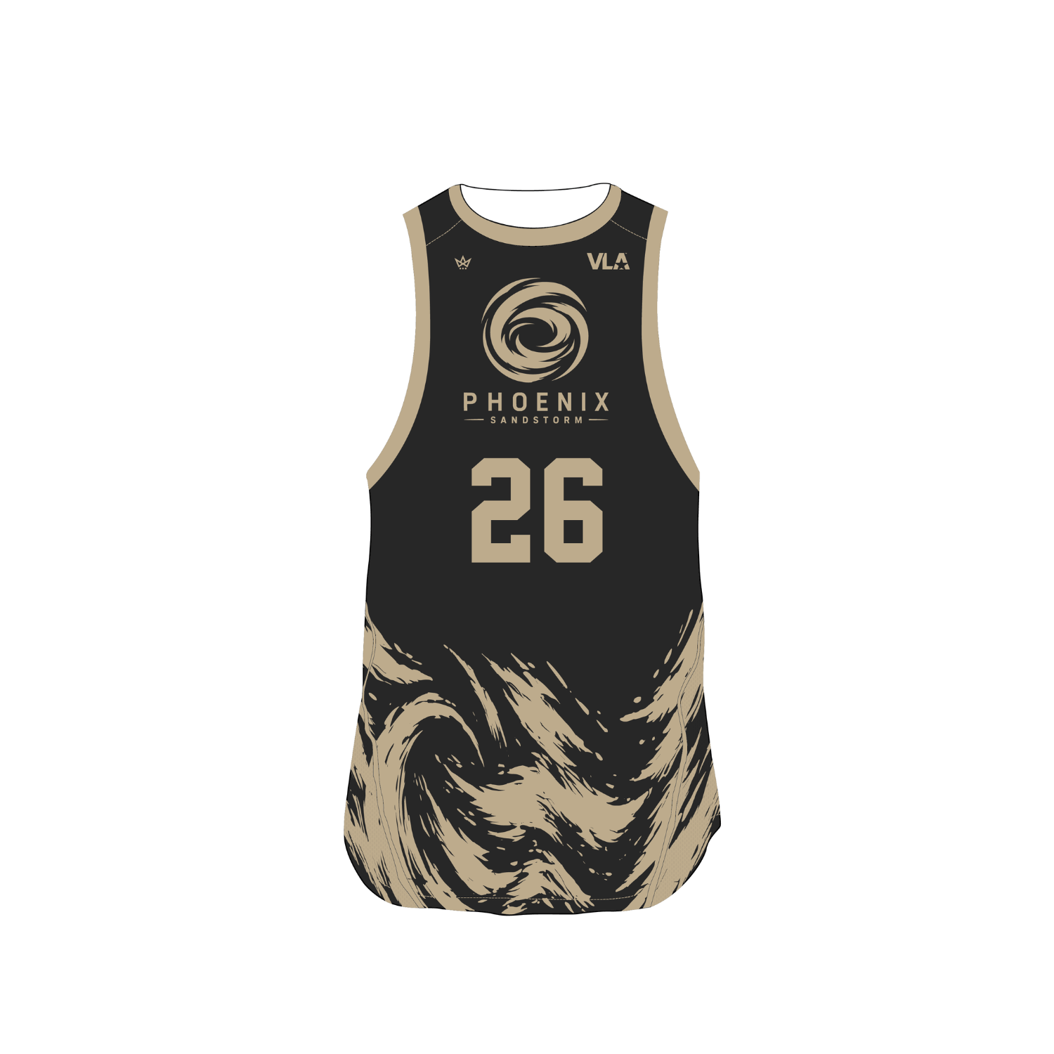 PHOENIX SANDSTORM VOLLEYBALL PRO VENTED CUTOFF JERSEY [SANDSTORM]