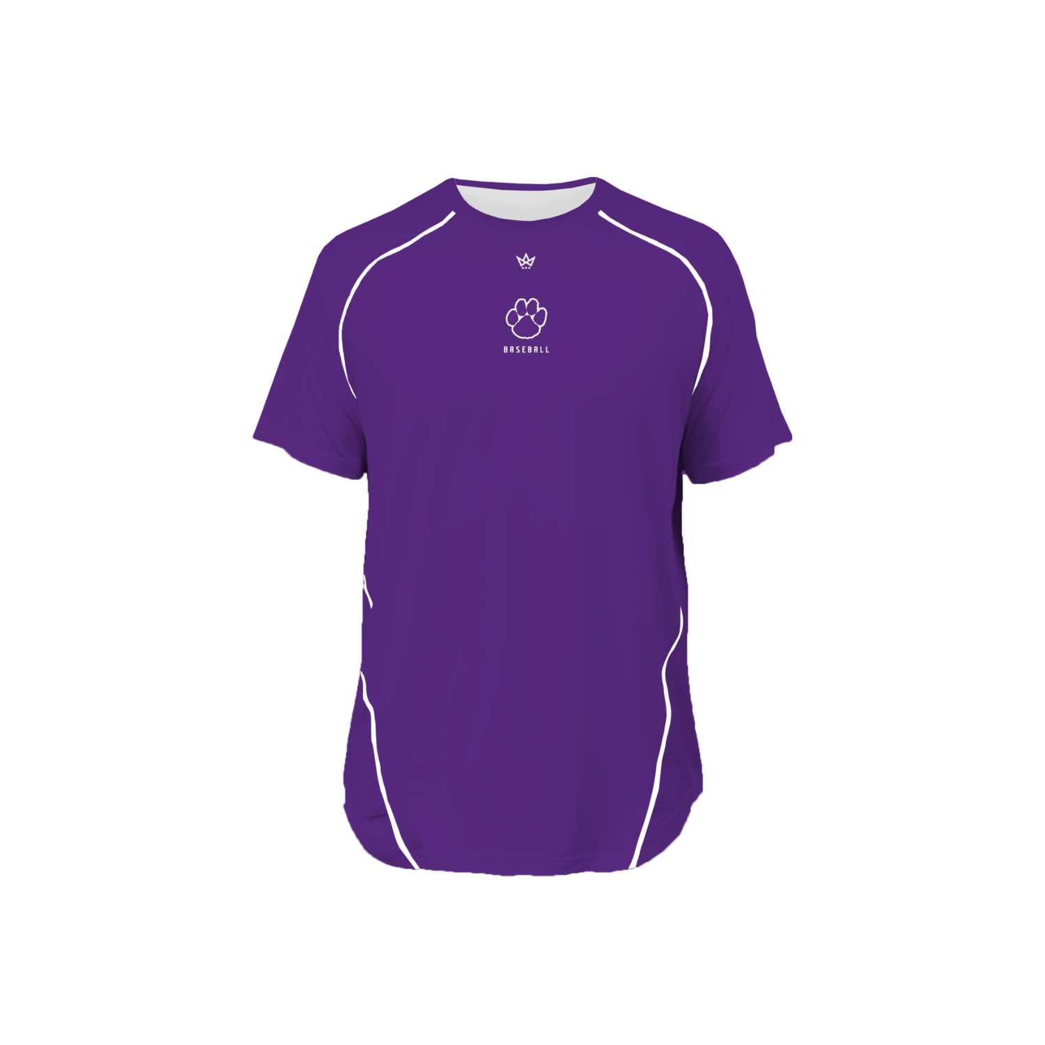PASCHAL PANTHERS PRO VENTED SS TEE - PURPLE