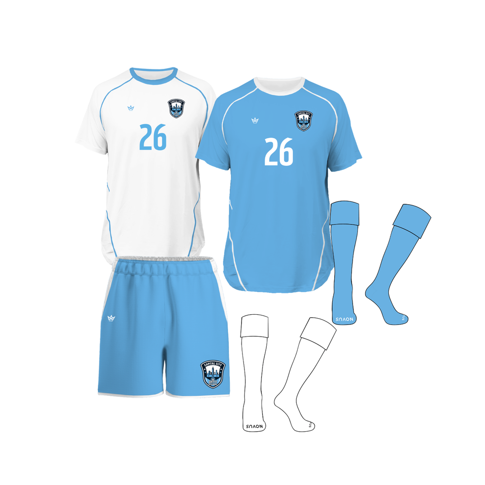 CAPITAL CITY FC BOYS PRACTICE KIT