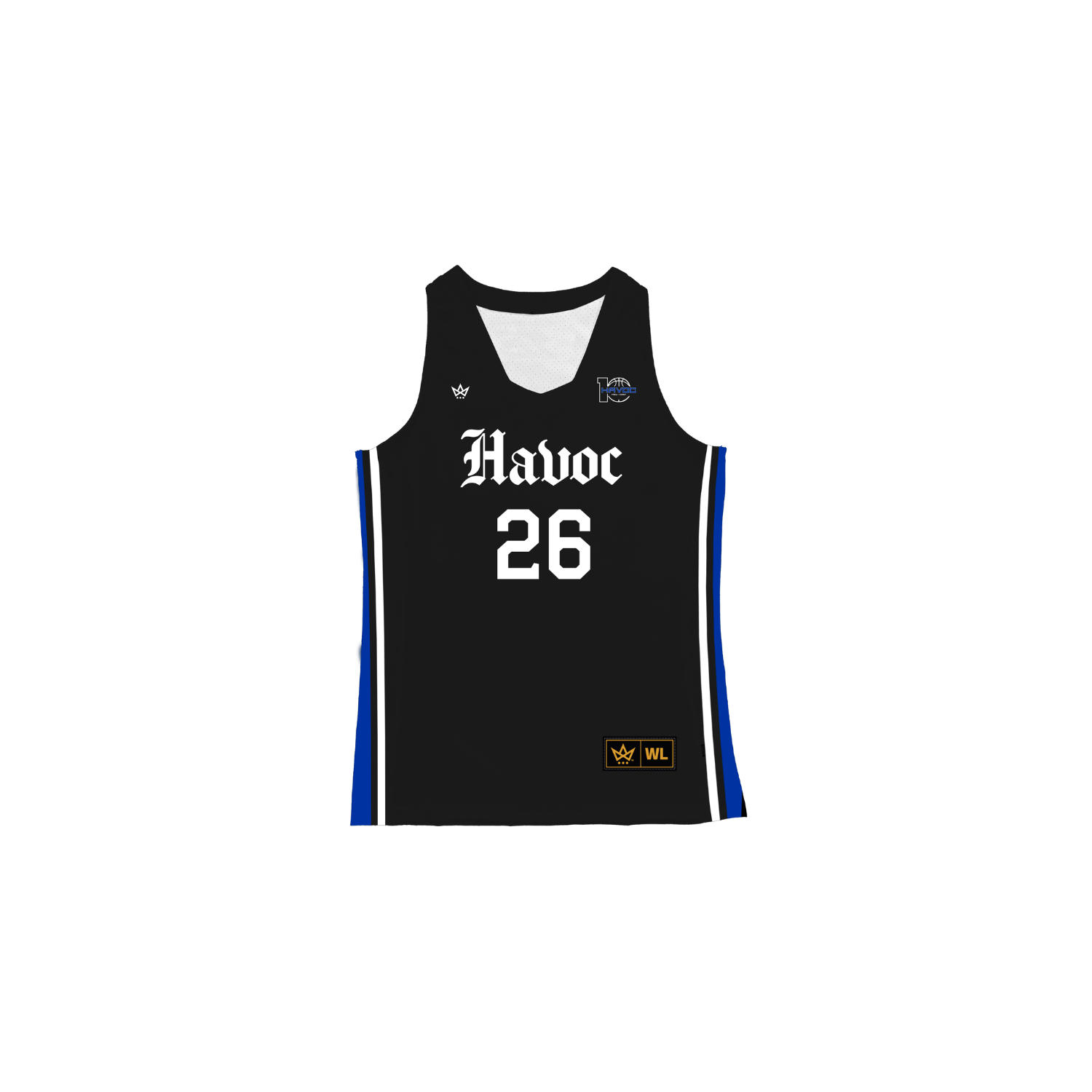 NY HAVOC BASKETBALL WOMEN'S BASKETBALL VENTUS GAME JERSEY [BLACK]