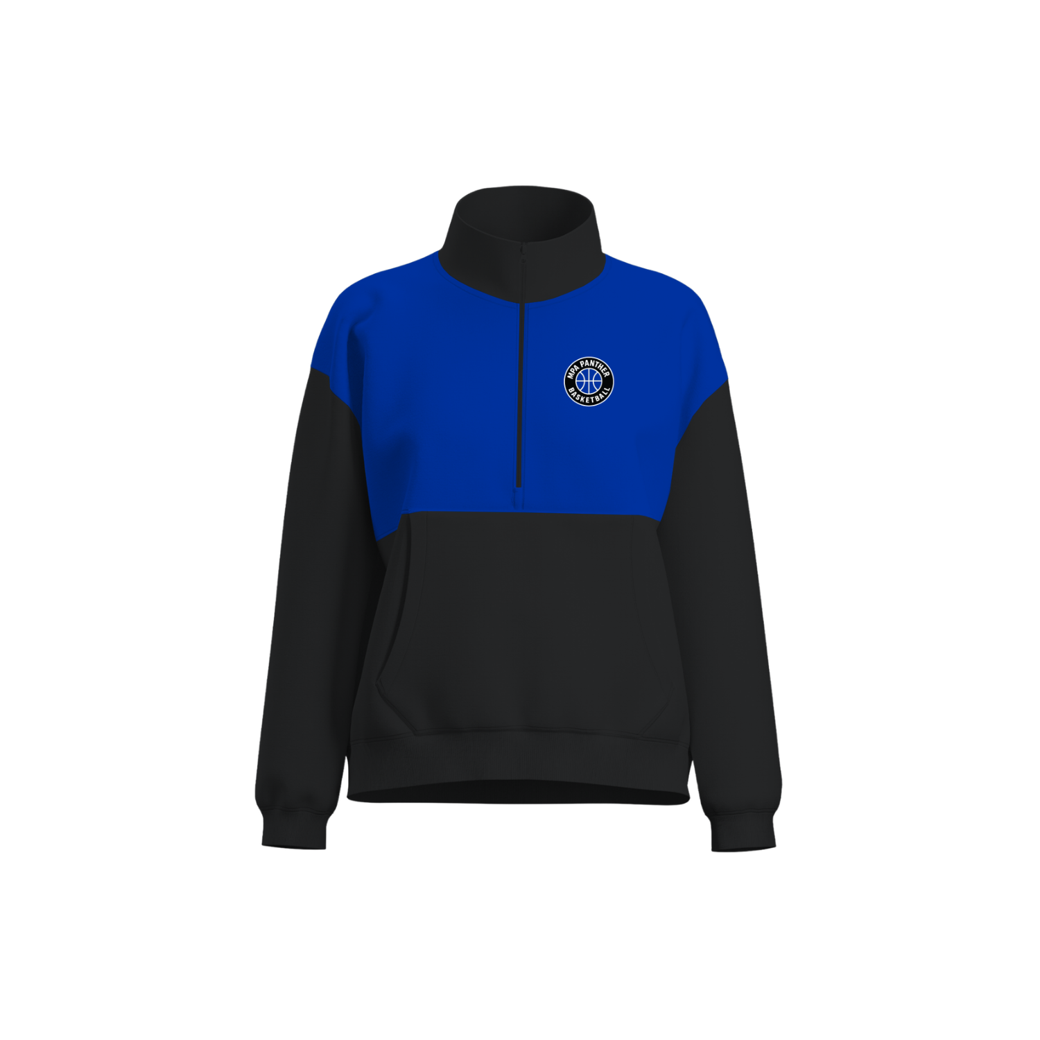 MOUNDS PARK ACADEMY BASKETBALL WOMEN'S COTTON FLEECE HALF-ZIP