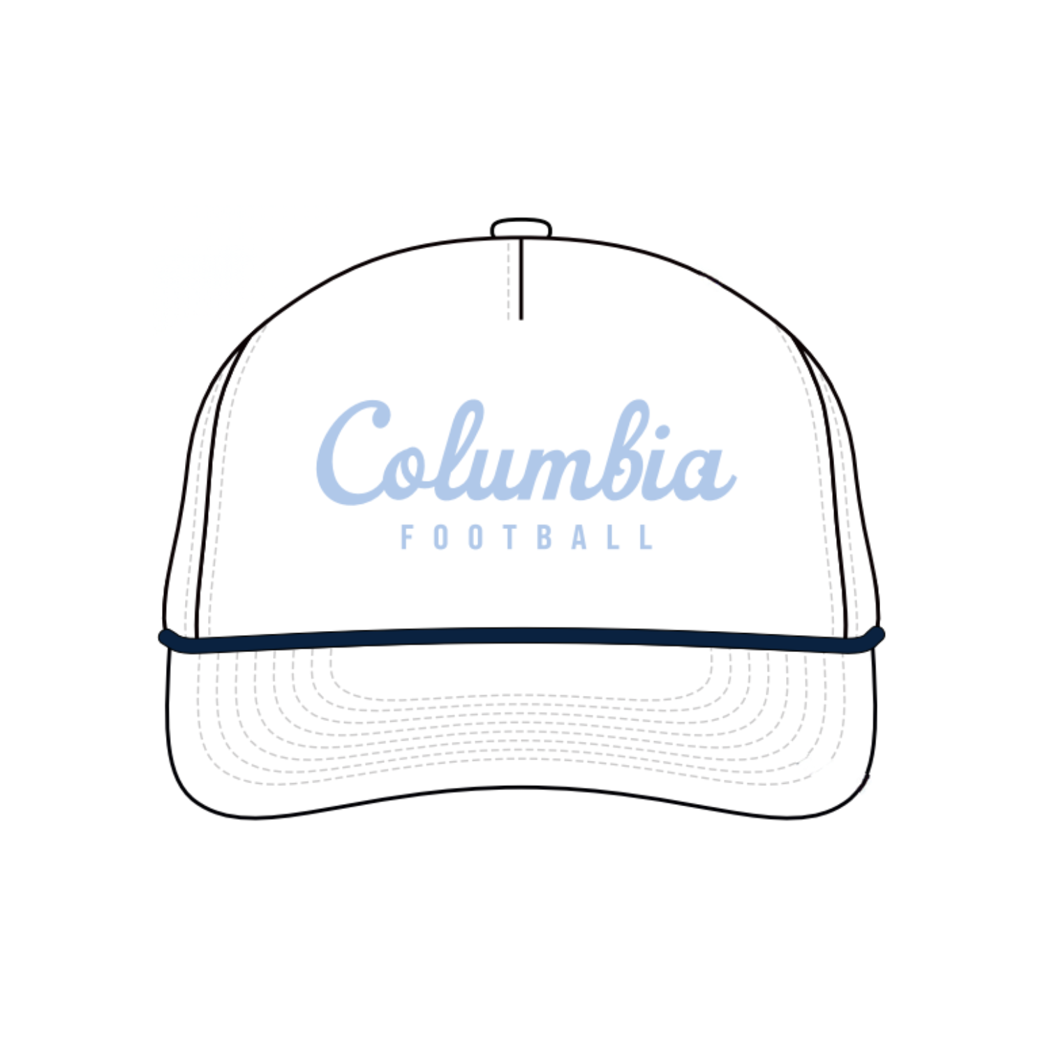 COLUMBIA HS FOOTBALL '26 STRUCTURED 5-PANEL SNAPBACK