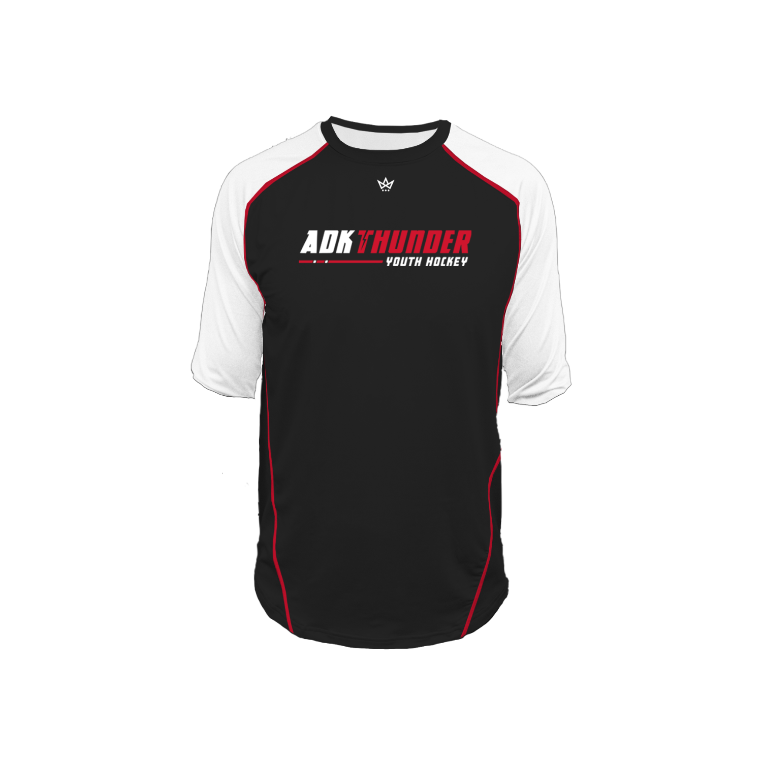 AYHA HOCKEY ASSOCIATION - THUNDER PRO VENTED 3/4 SLEEVE TEE