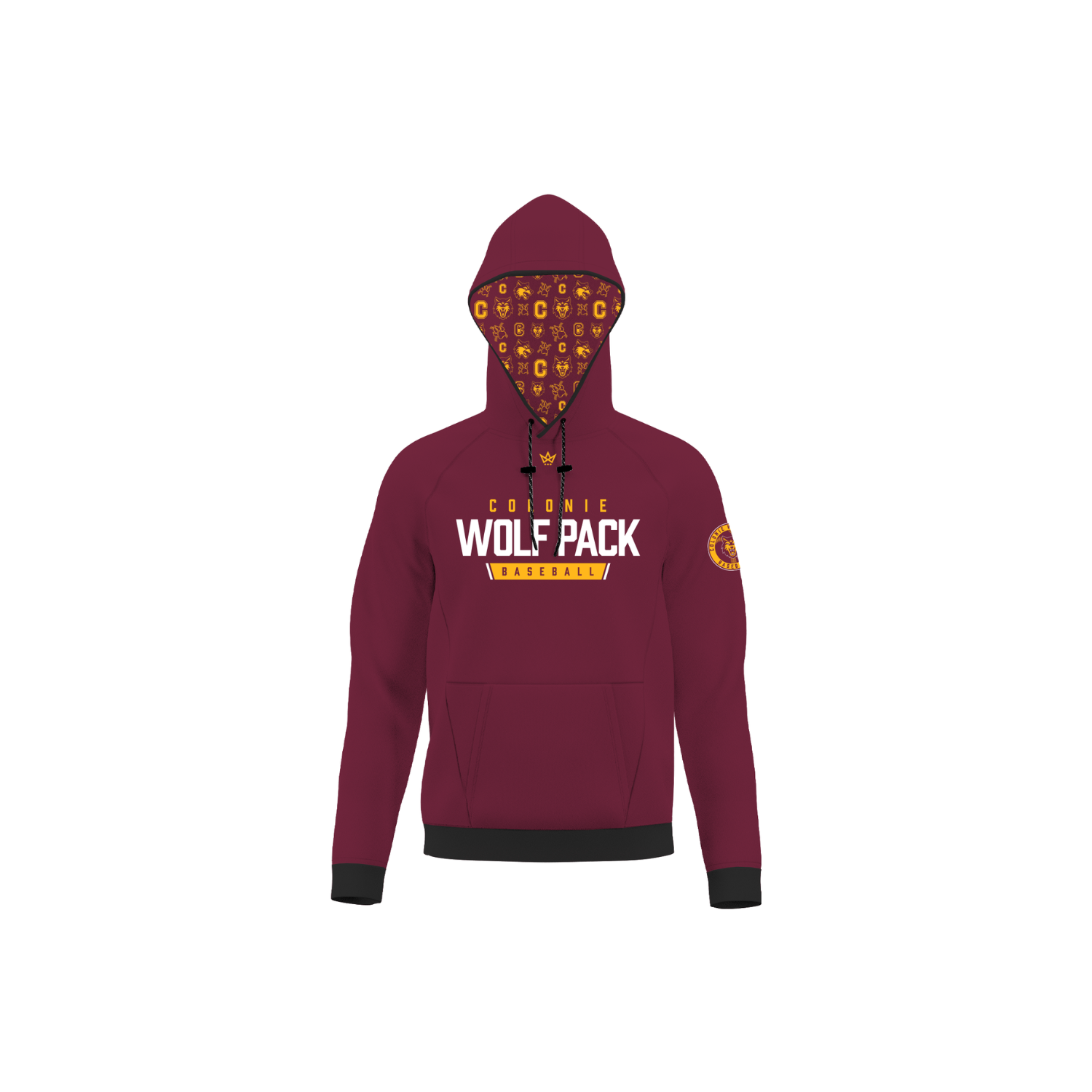 COLONIE HS BASEBALL '26 SUB PERFORMANCE FLEECE HOODIE