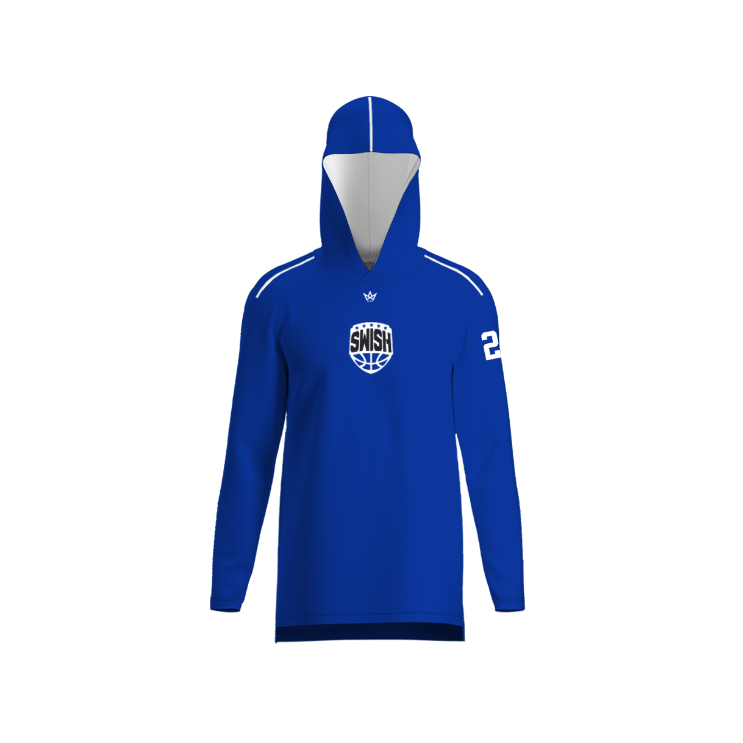 TEAM SWISH BASKETBALL/ ROSIE CARR AURA LS HOODIE [BLUE]