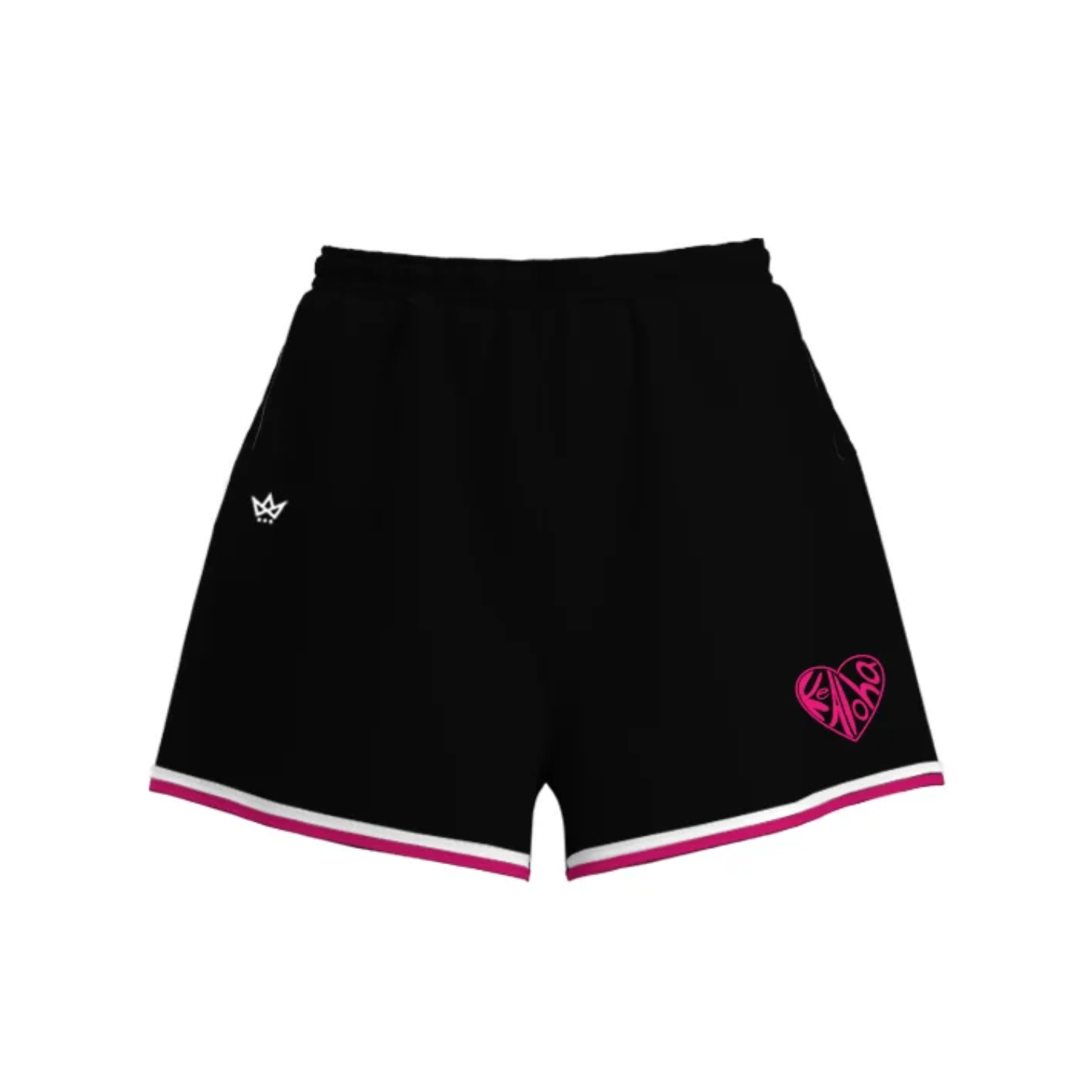 KEALOHA VOLLEYBALL GIRLS WOMEN'S SUB ASCENSION SHORTS [BLACK]